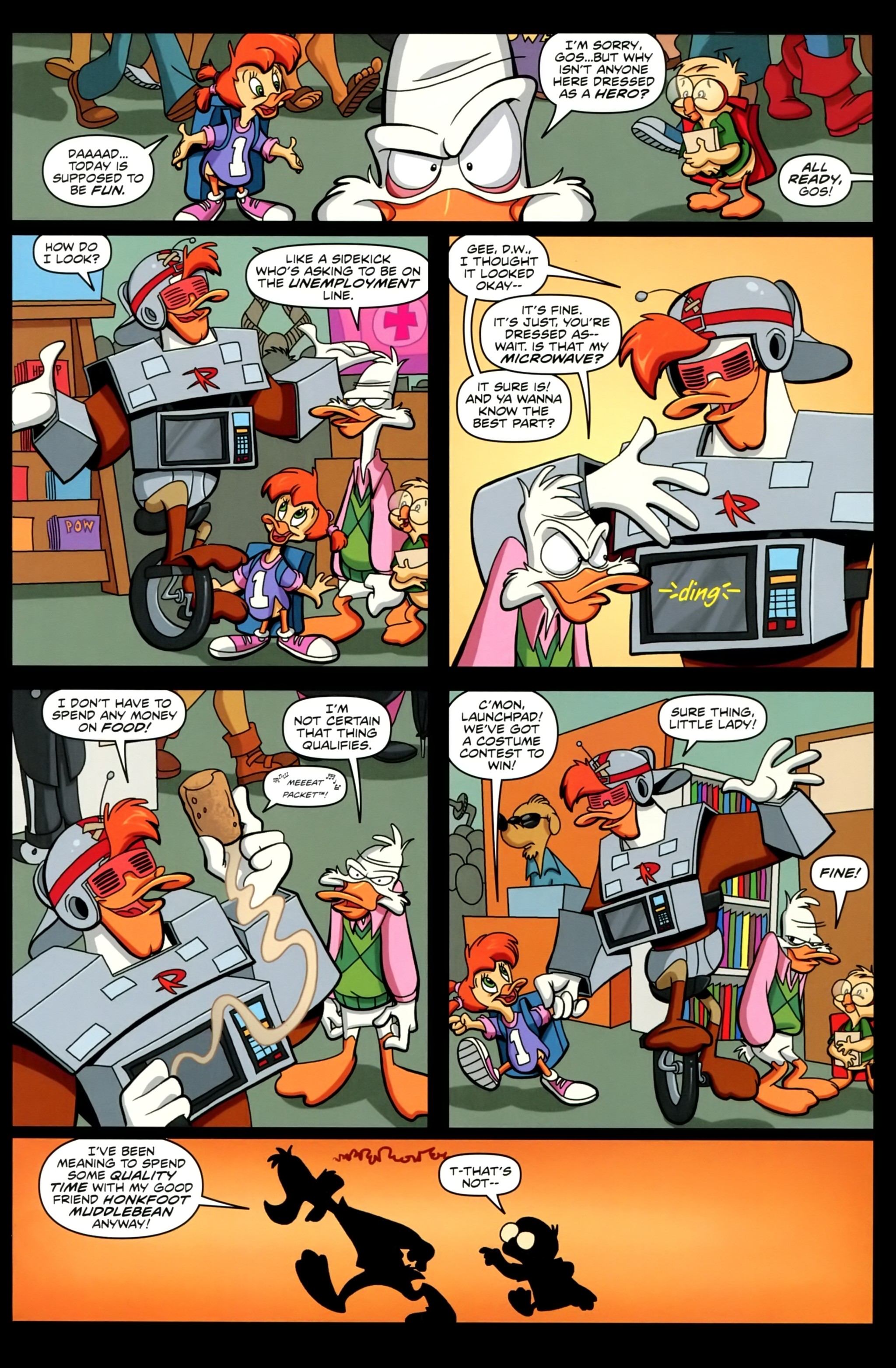 Read online Disney Darkwing Duck comic -  Issue #6 - 7