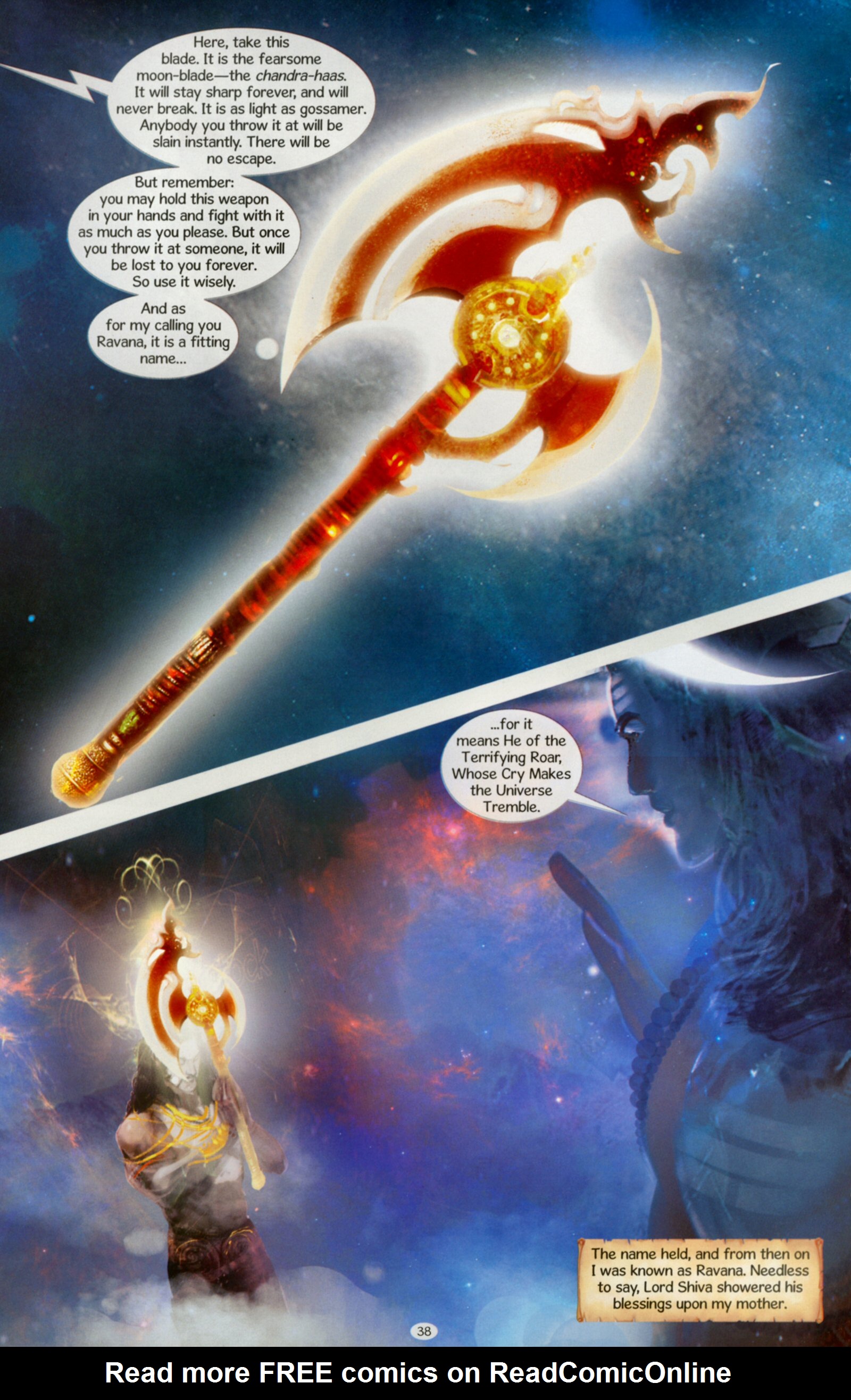 Read online Ravana: Roar of the Demon King comic -  Issue # Full - 42