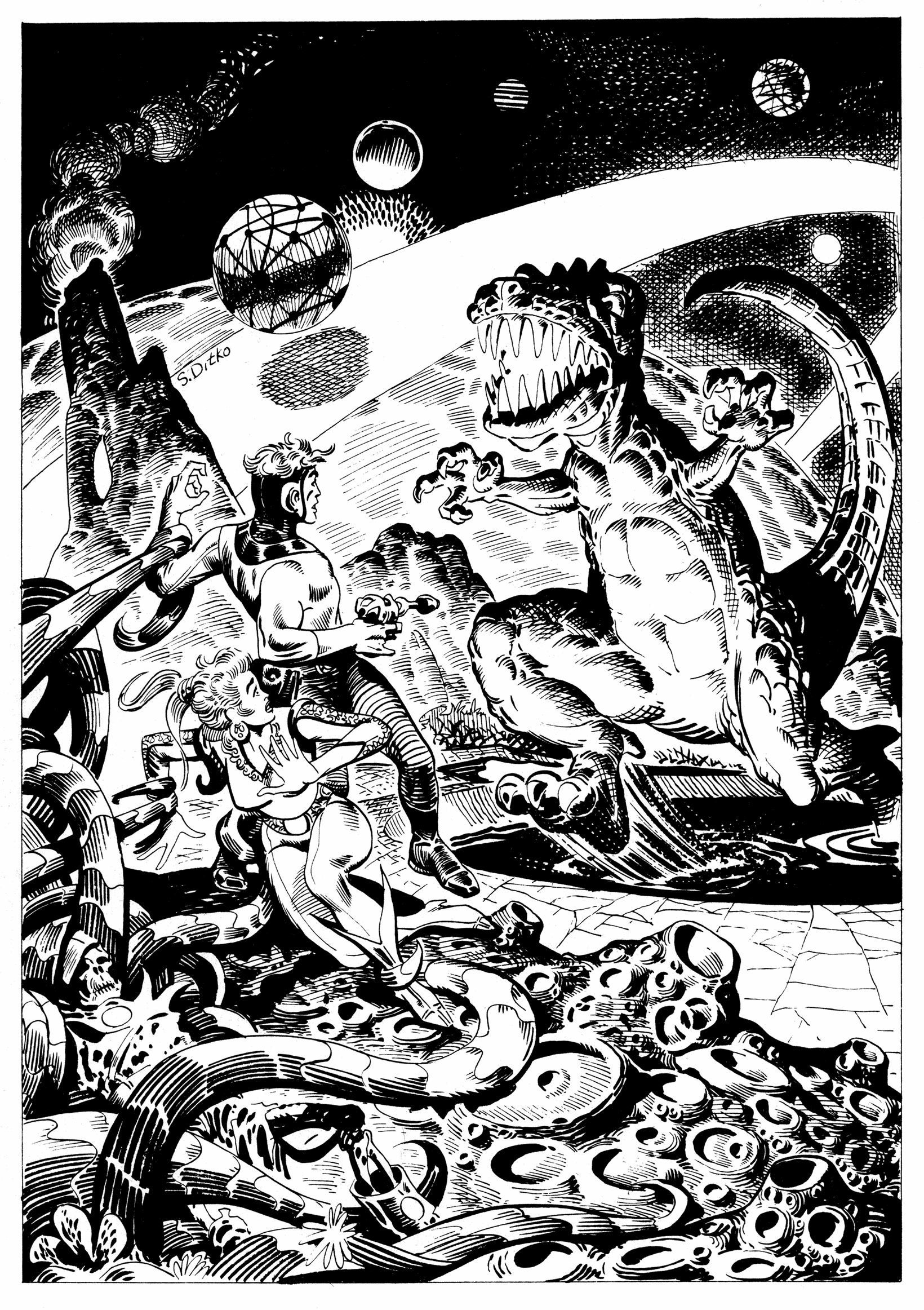 Read online Ditko Collection comic -  Issue # TPB 1 - 9