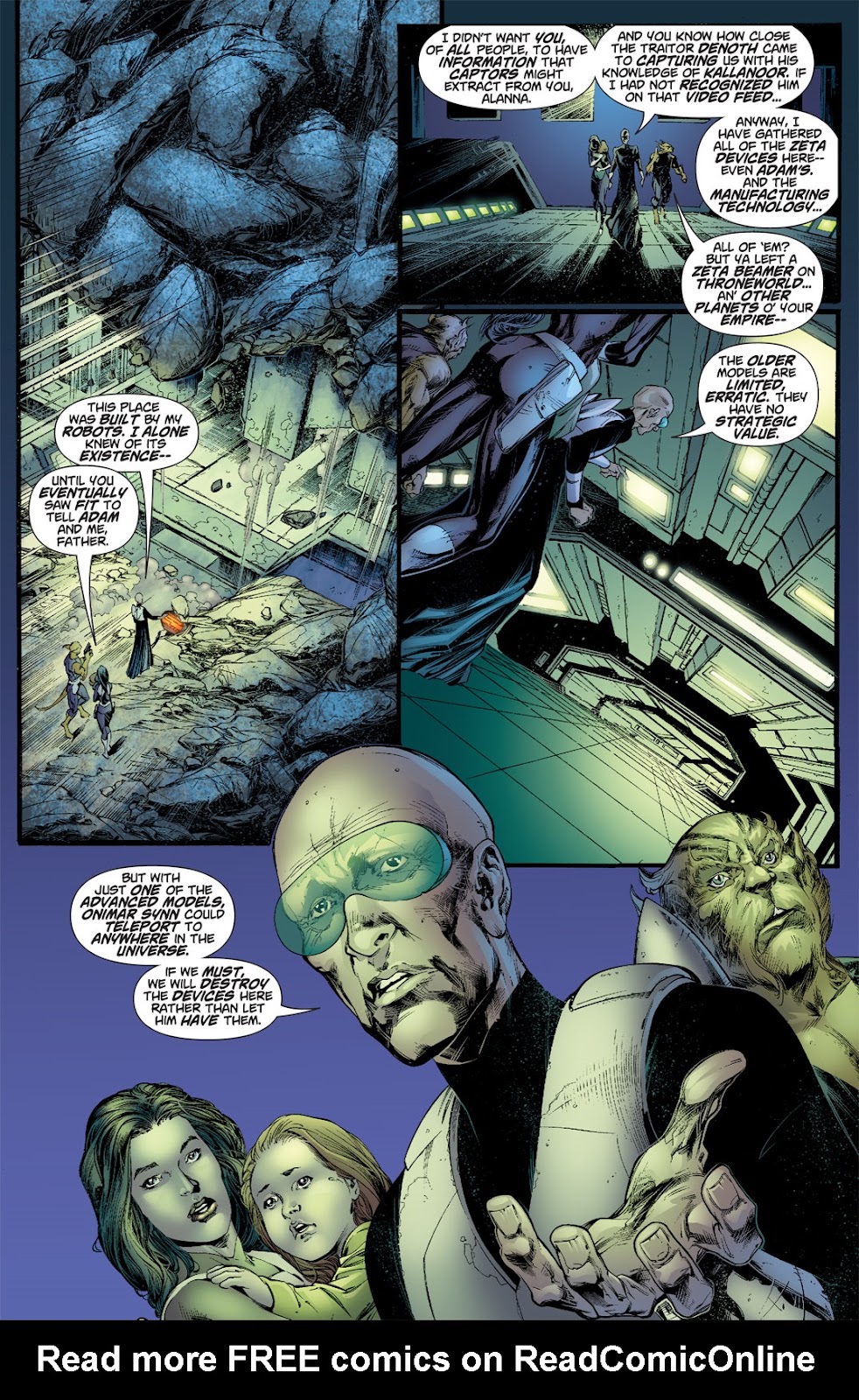 Rann/Thanagar War issue 5 - Page 13