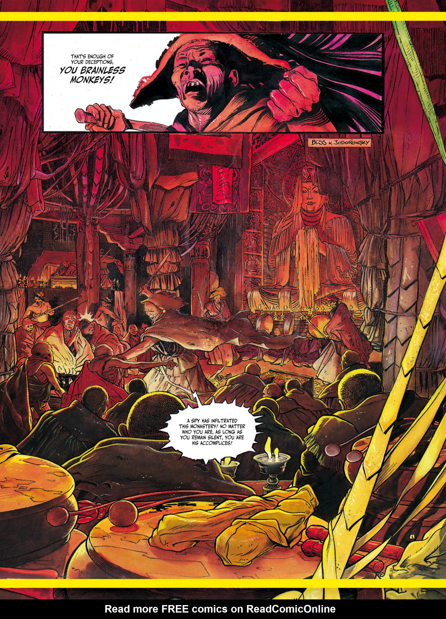 Read online The White Lama comic -  Issue #4 - 5