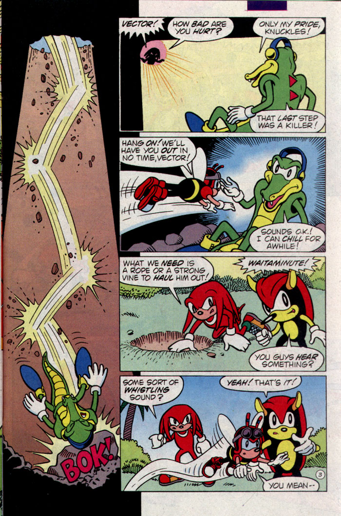 Read online Knuckles' Chaotix comic -  Issue # Full - 35