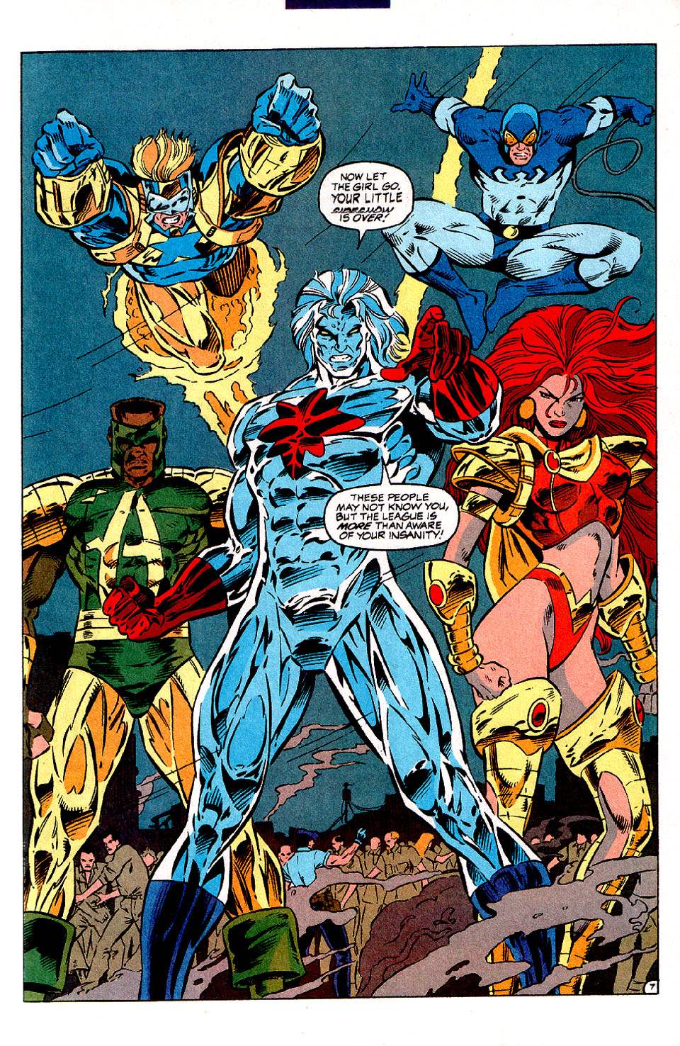 Read online Extreme Justice comic -  Issue #7 - 8