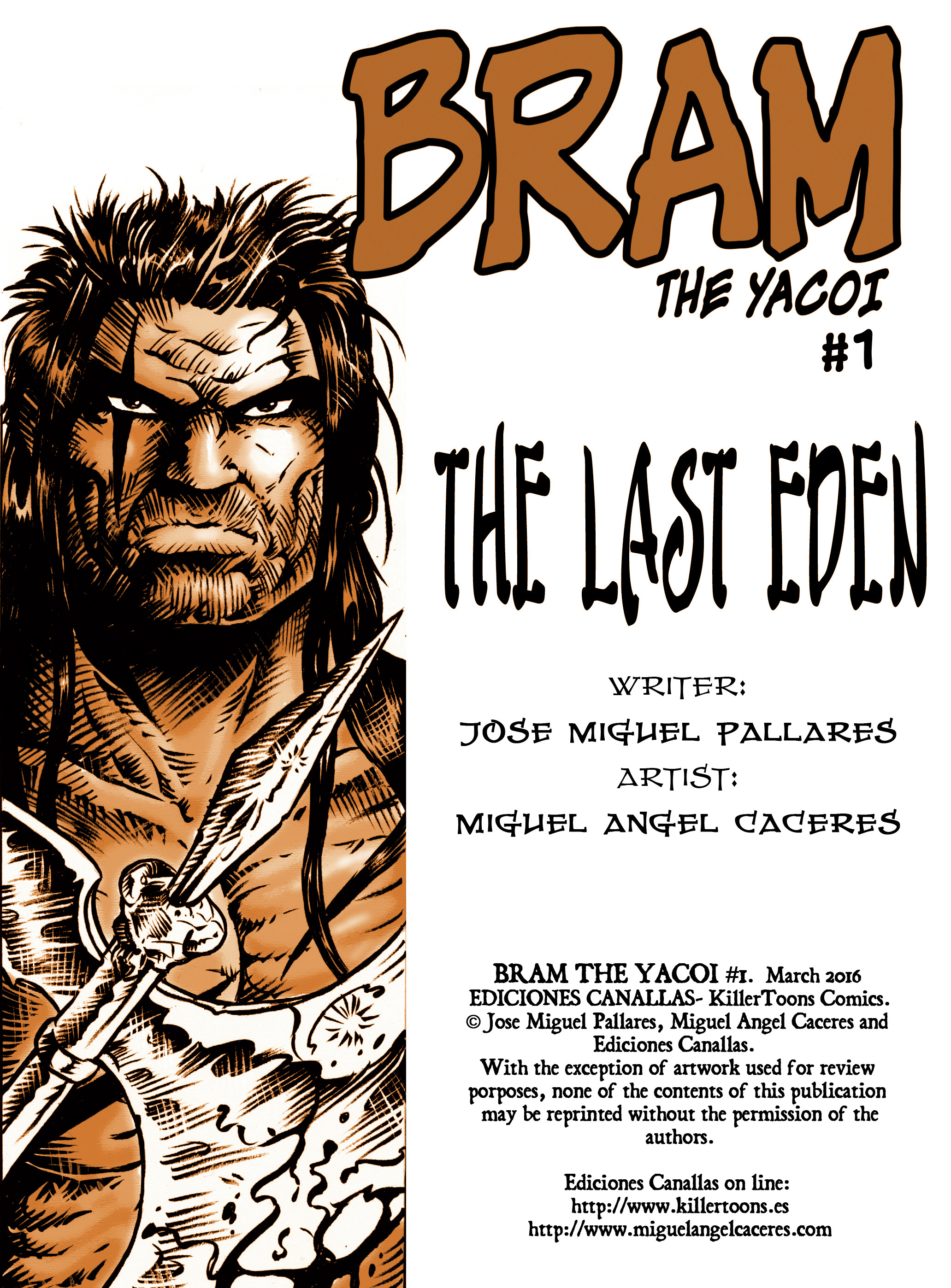 Read online Bram the Yacoi comic -  Issue #1 - 2