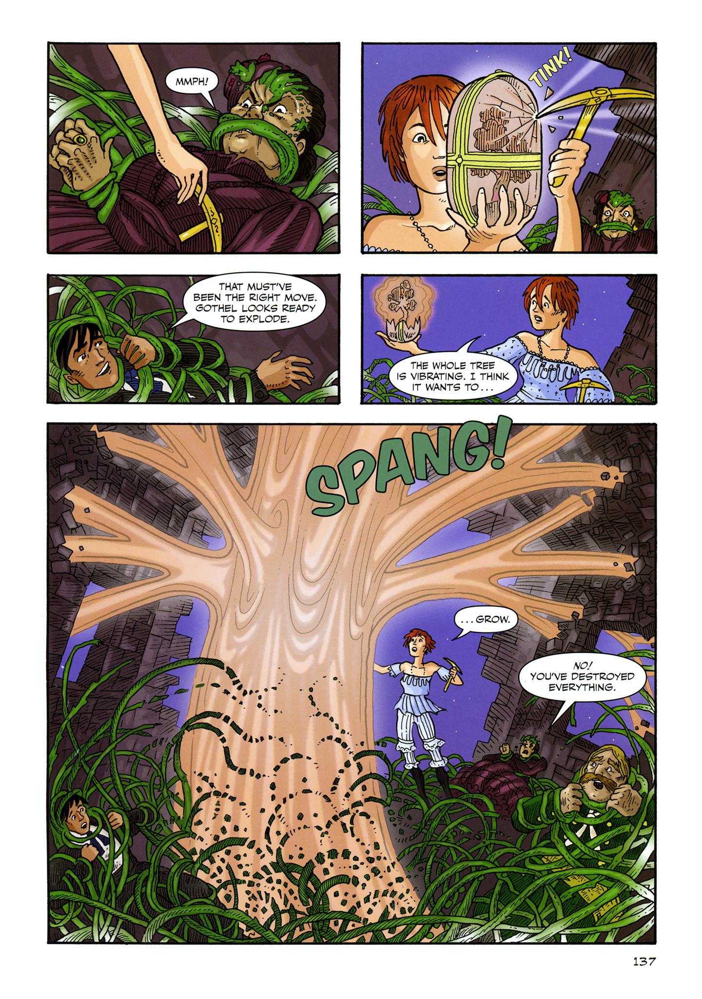 Read online Rapunzel's Revenge comic -  Issue # TPB - 139