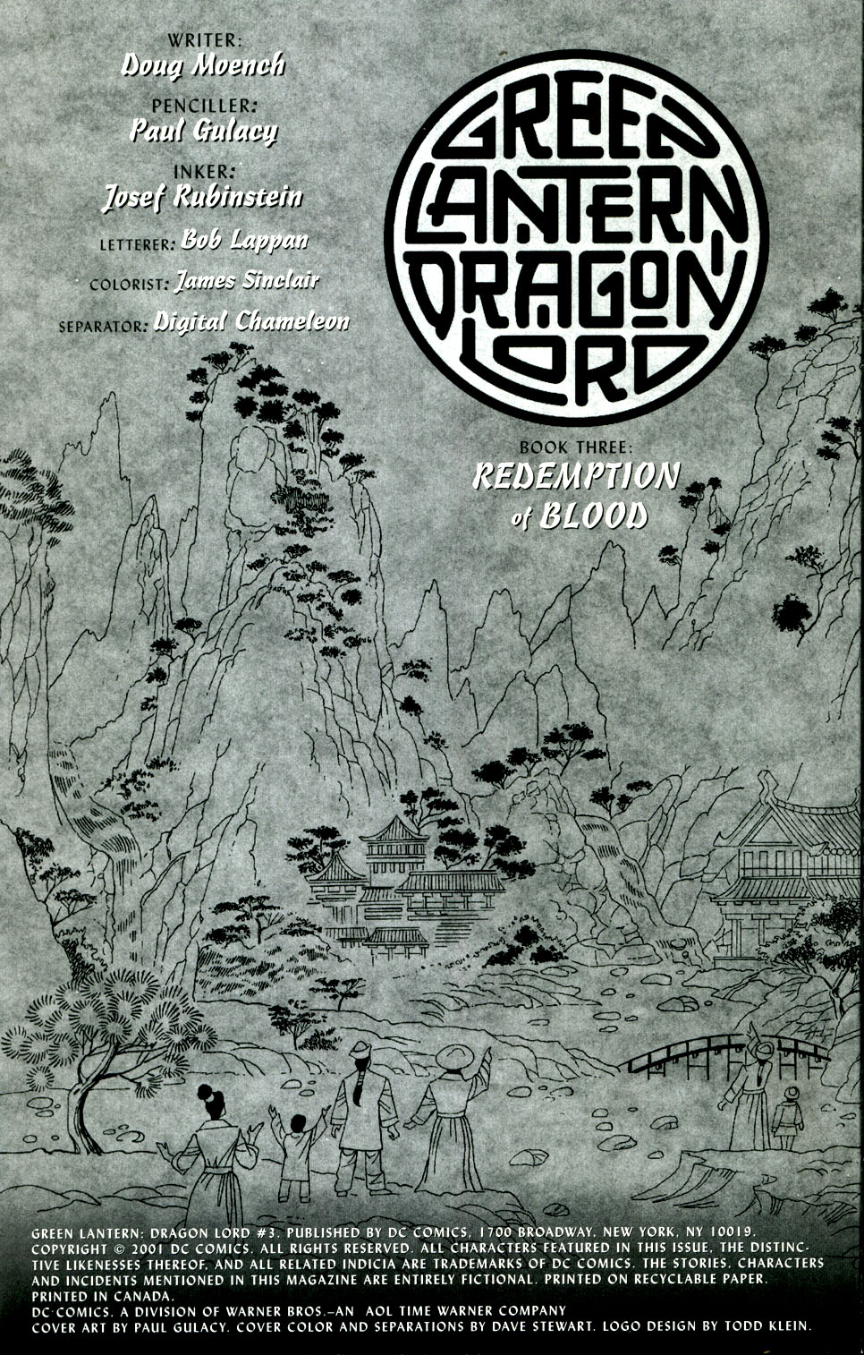 Read online Green Lantern: Dragon Lord comic -  Issue #3 - 2