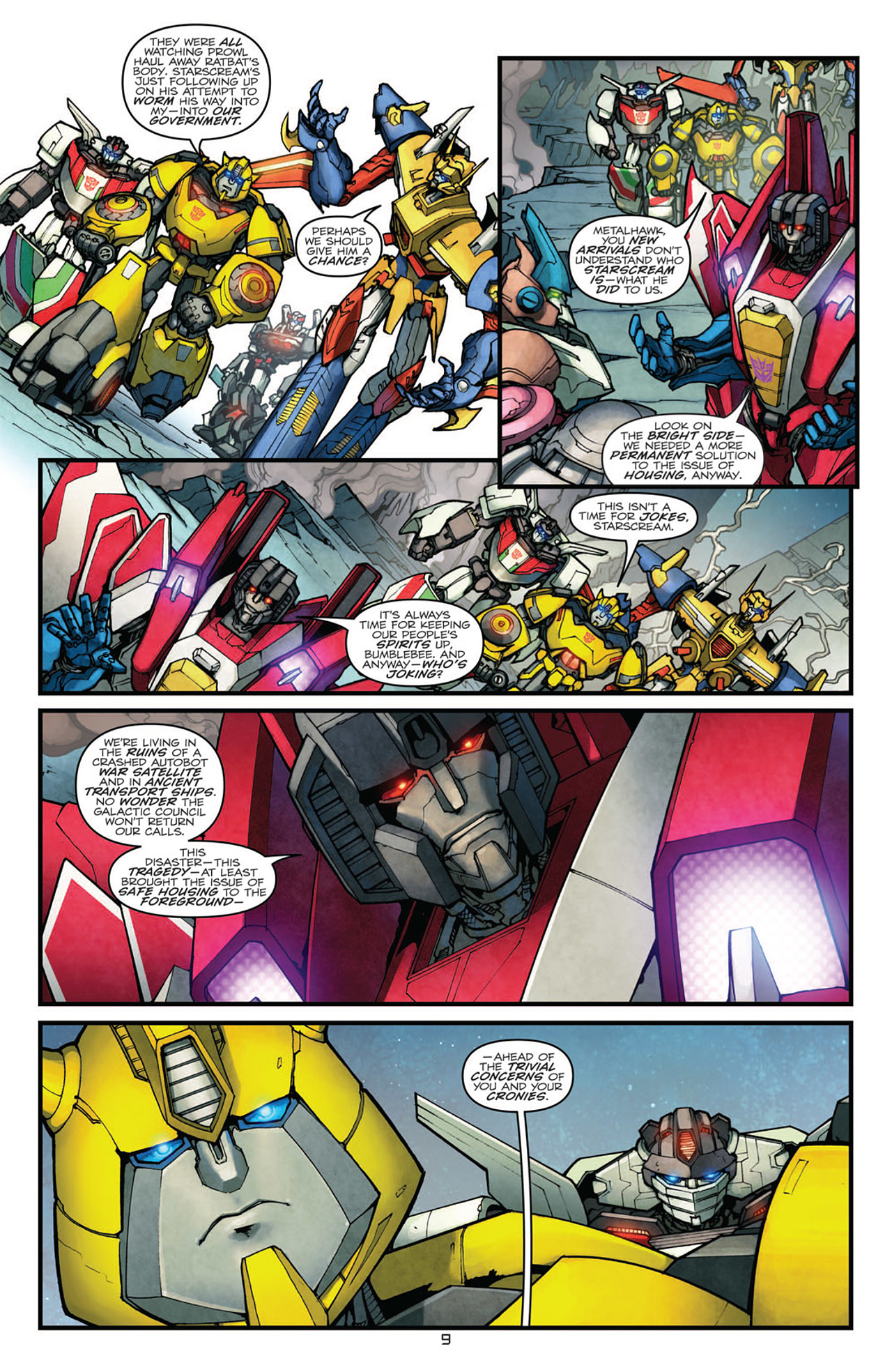 Read online Transformers: Robots In Disguise (2012) comic -  Issue #3 - 12