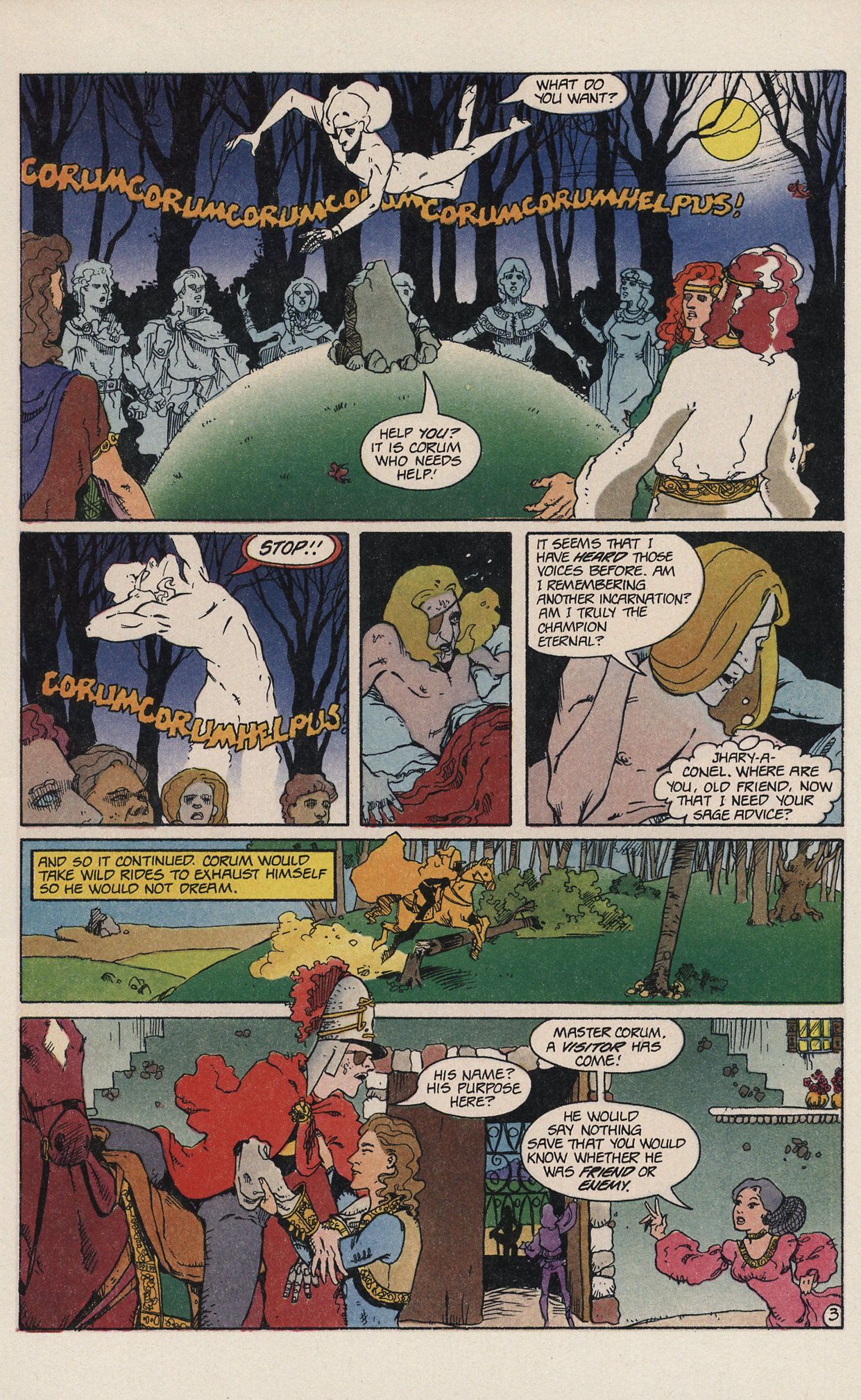Read online Corum: The Bull and the Spear comic -  Issue #1 - 5