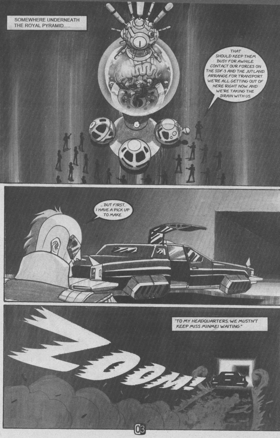 Read online Robotech II: The Sentinels comic -  Issue #13 - 5