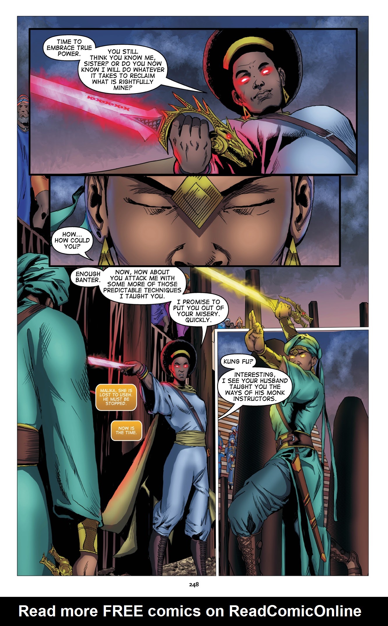 Read online Malika: Warrior Queen comic -  Issue # TPB 1 (Part 3) - 50