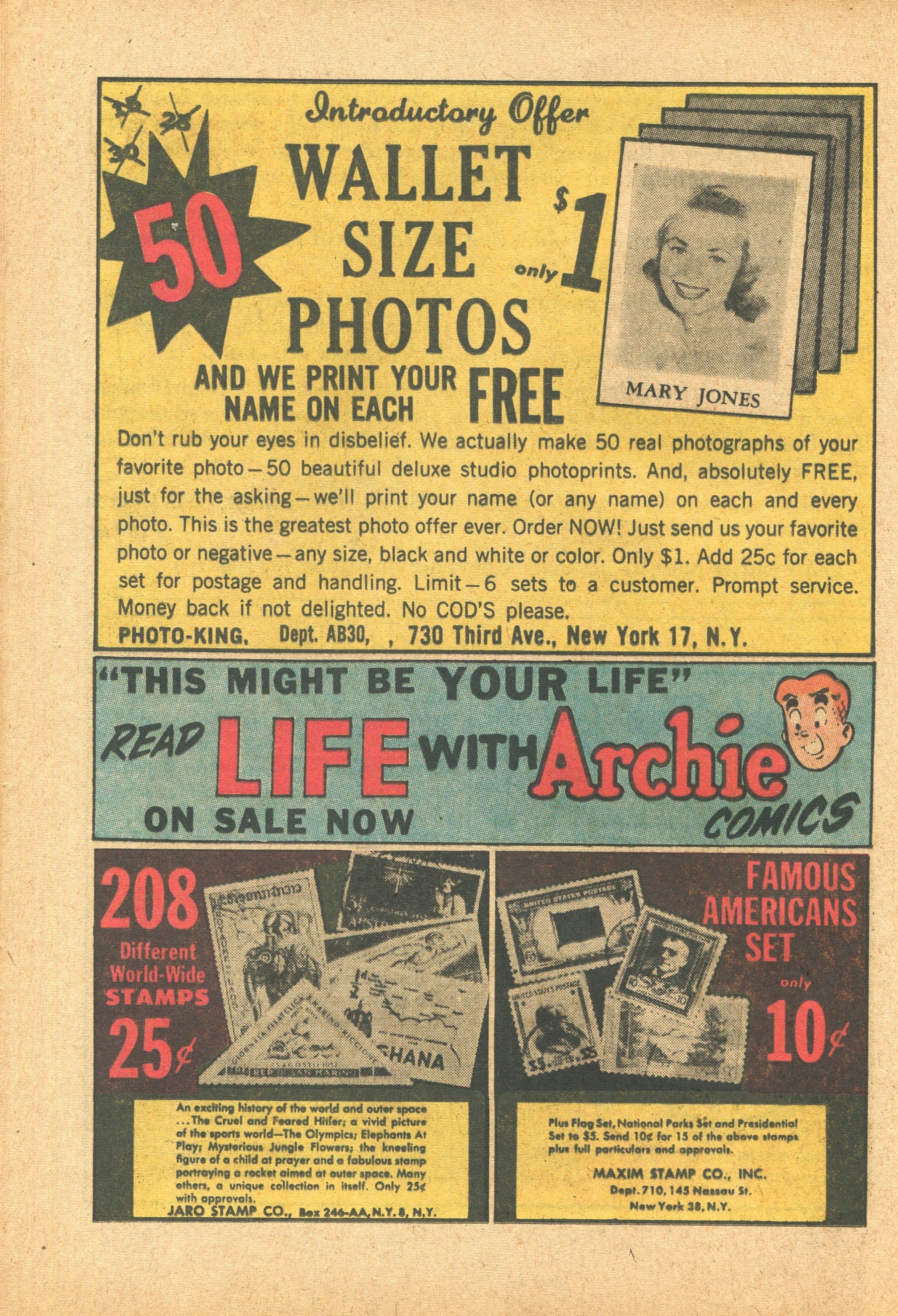 Read online Archie's Joke Book Magazine comic -  Issue #63 - 28