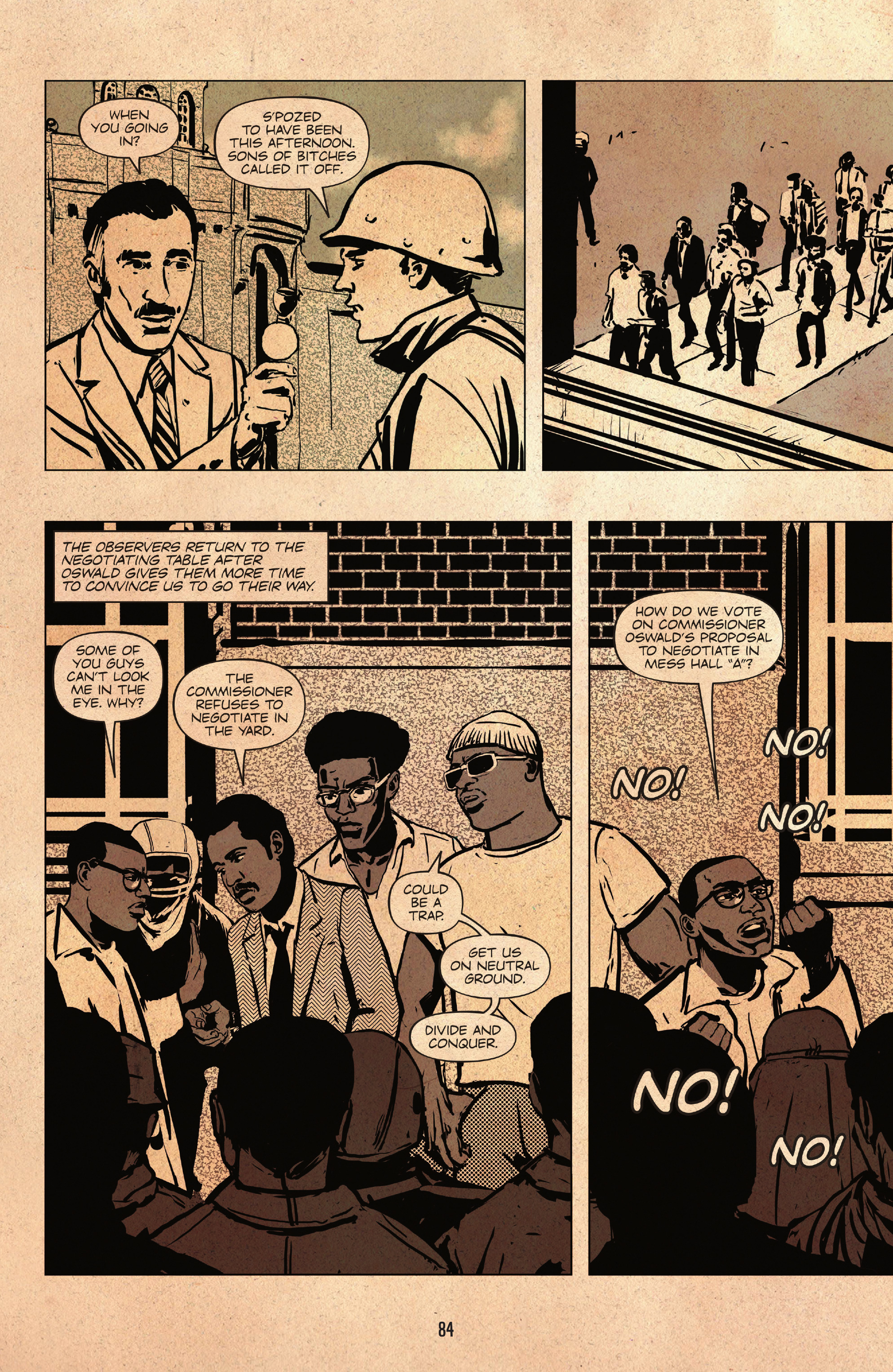 Read online Big Black: Stand At Attica comic -  Issue # TPB (Part 1) - 83