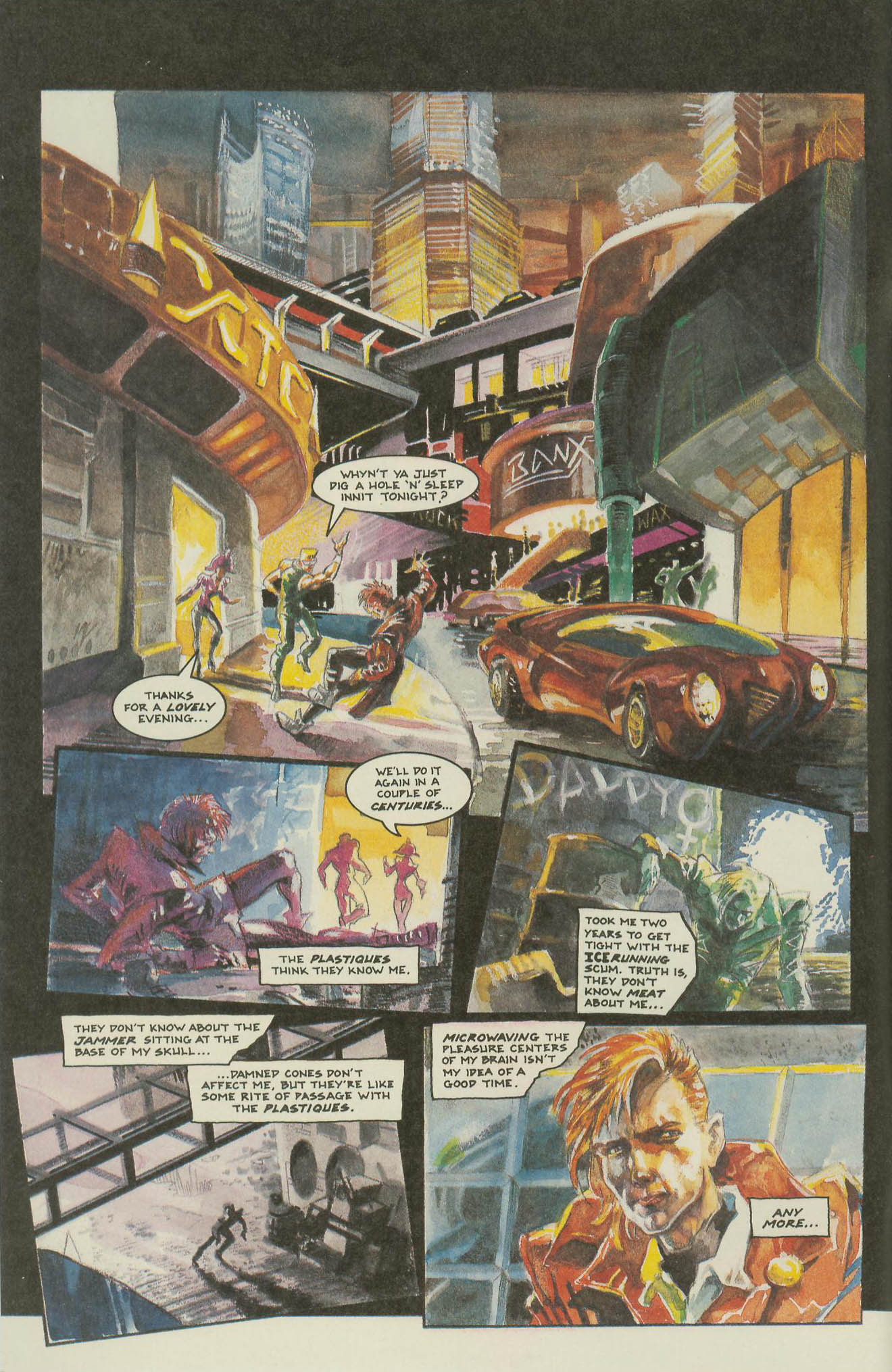 Read online Cyberpunk (1989) comic -  Issue #1 - 4