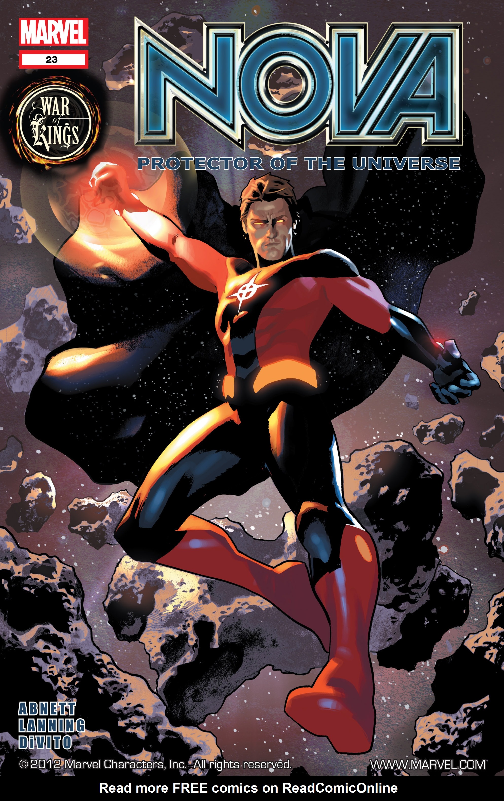 Read online Nova (2007) comic -  Issue #23 - 1