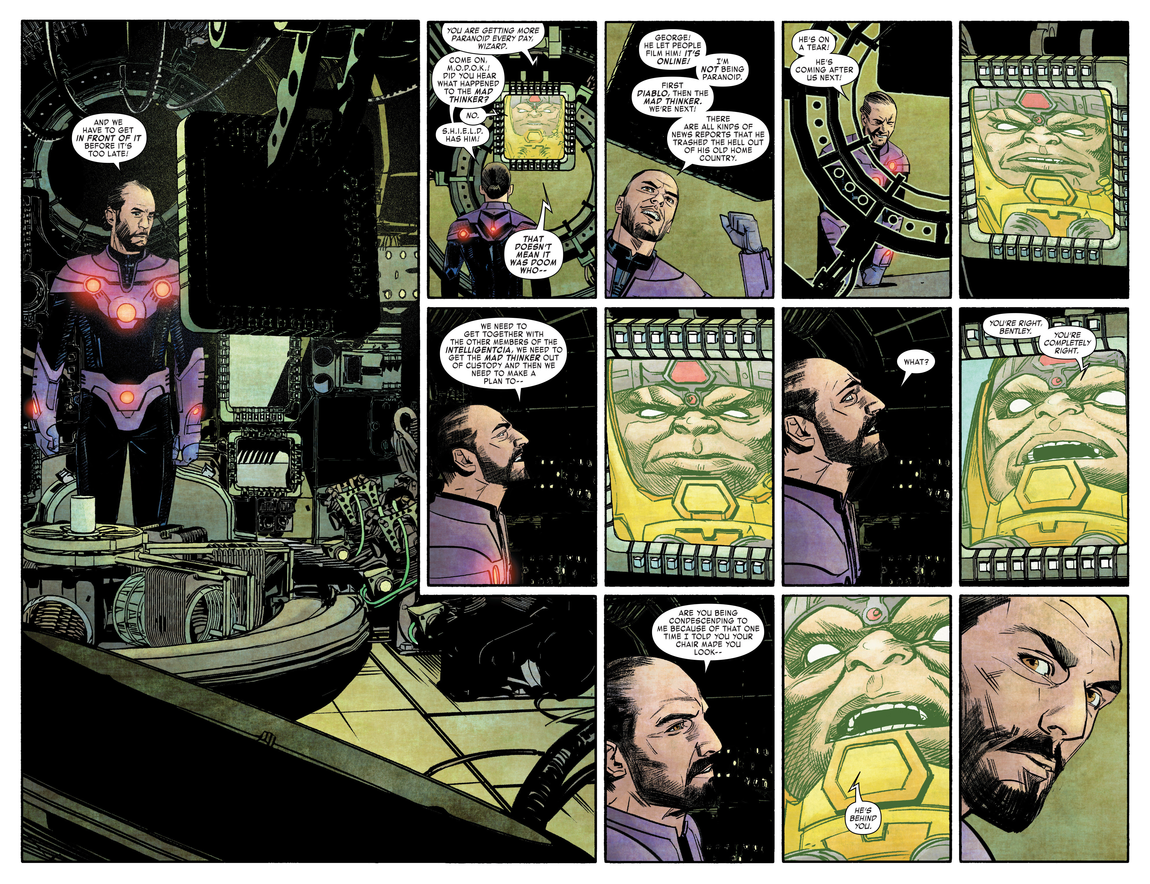 Read online Infamous Iron Man comic -  Issue #6 - 7