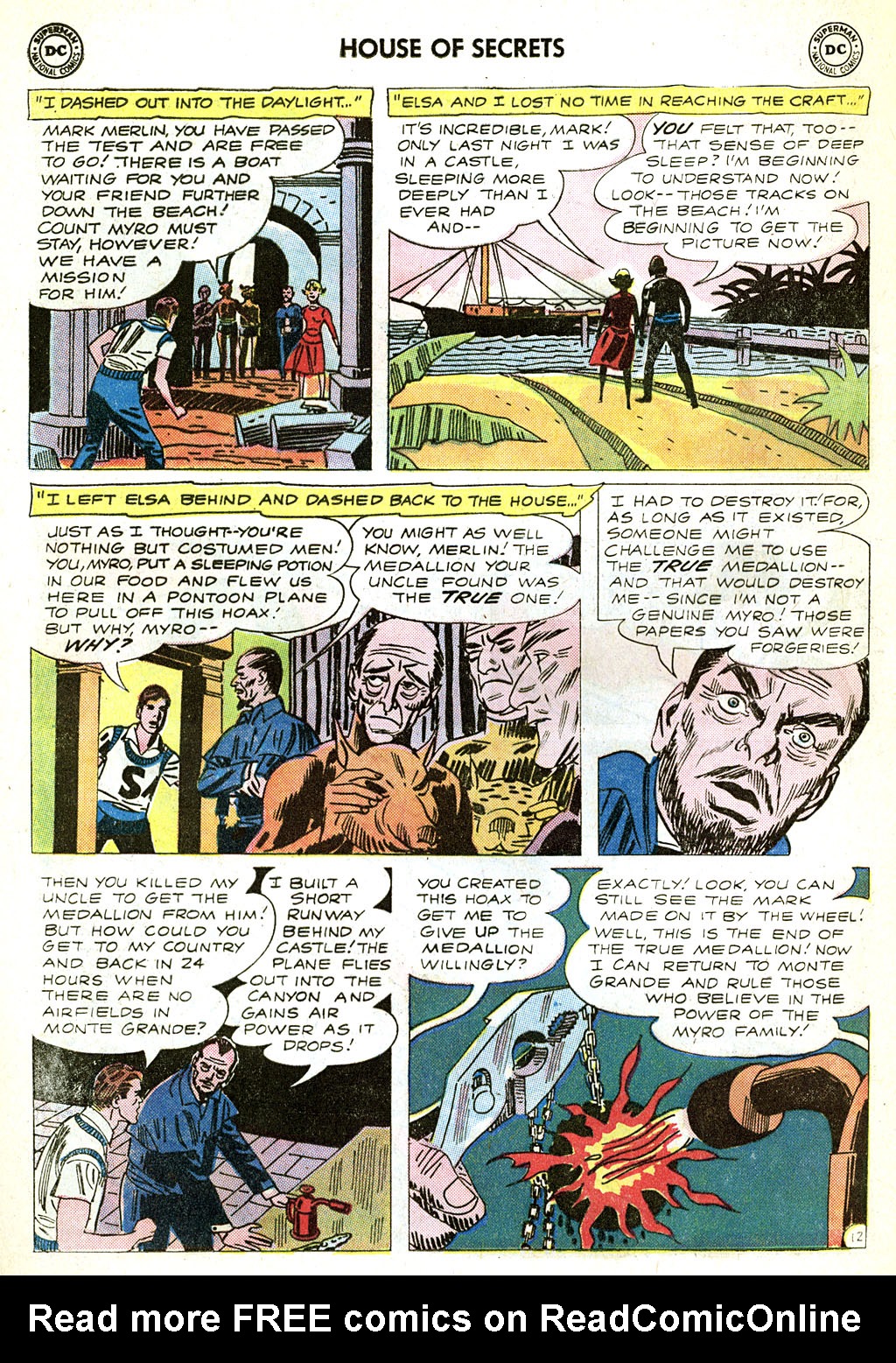 Read online House of Secrets (1956) comic -  Issue #58 - 16