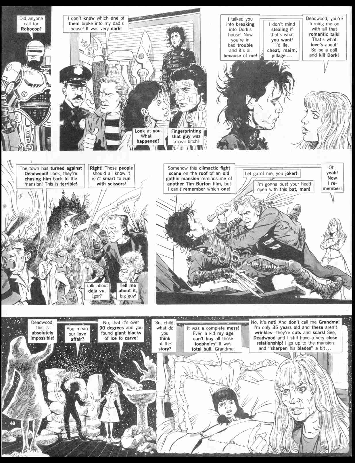 Read online MAD comic -  Issue #304 - 50