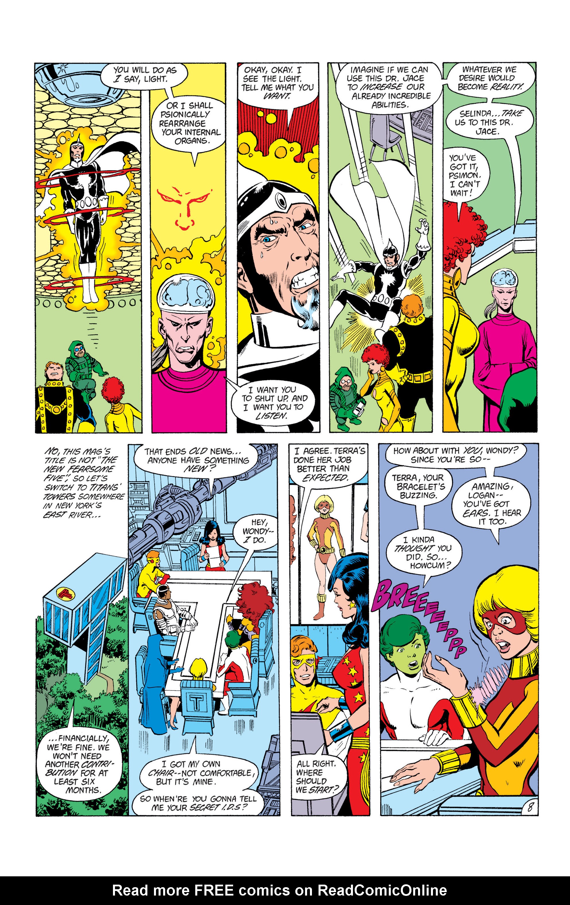 Read online The New Teen Titans (1980) comic -  Issue #37 - 9