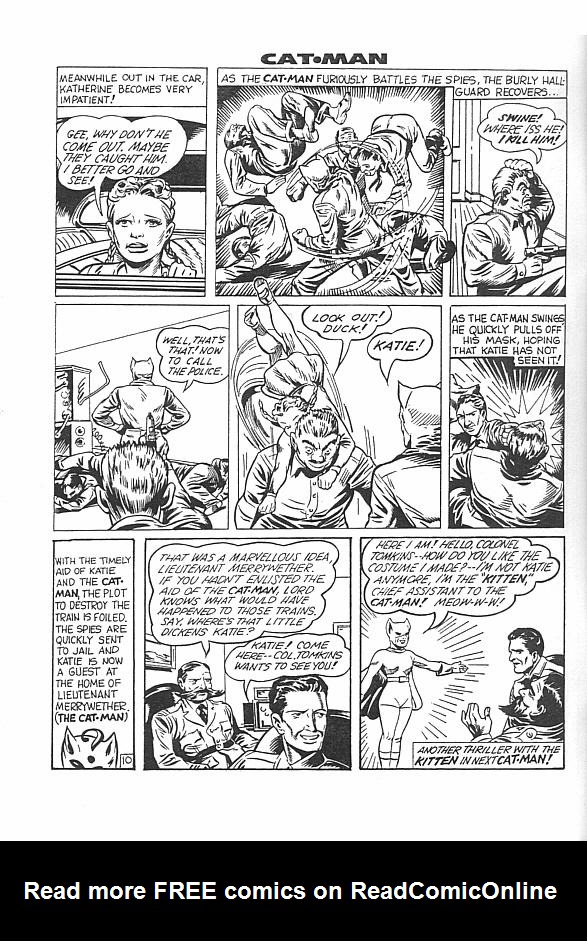 Read online Cat-Man Comics comic -  Issue #5 - 11