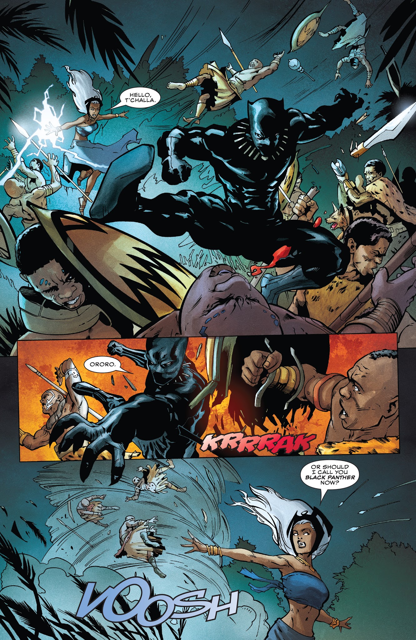 Read online Rise of the Black Panther comic -  Issue #5 - 15
