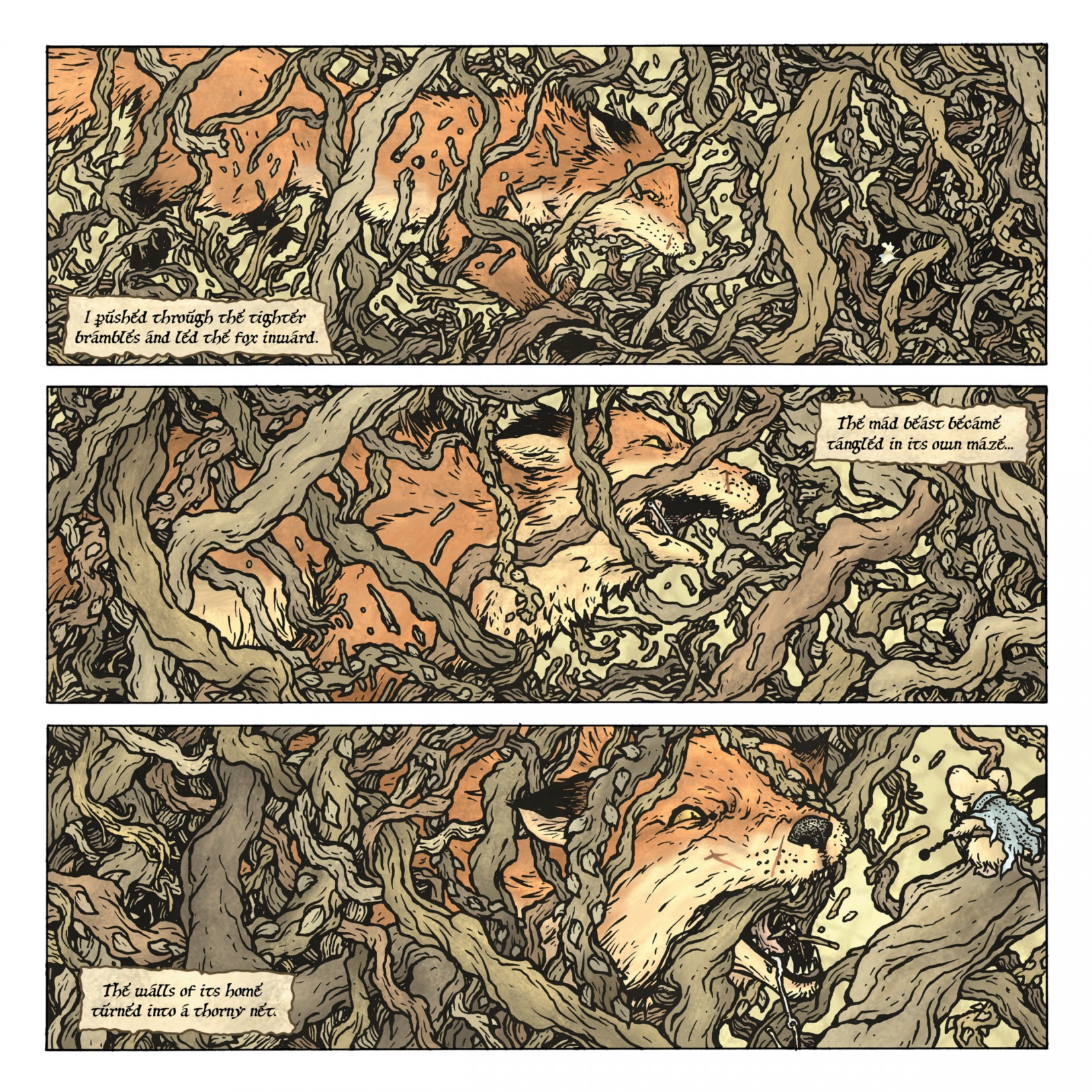 Read online Mouse Guard: The Black Axe comic -  Issue #4 - 20