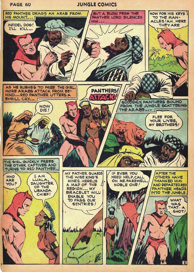 Read online Jungle Comics comic -  Issue #24 - 62