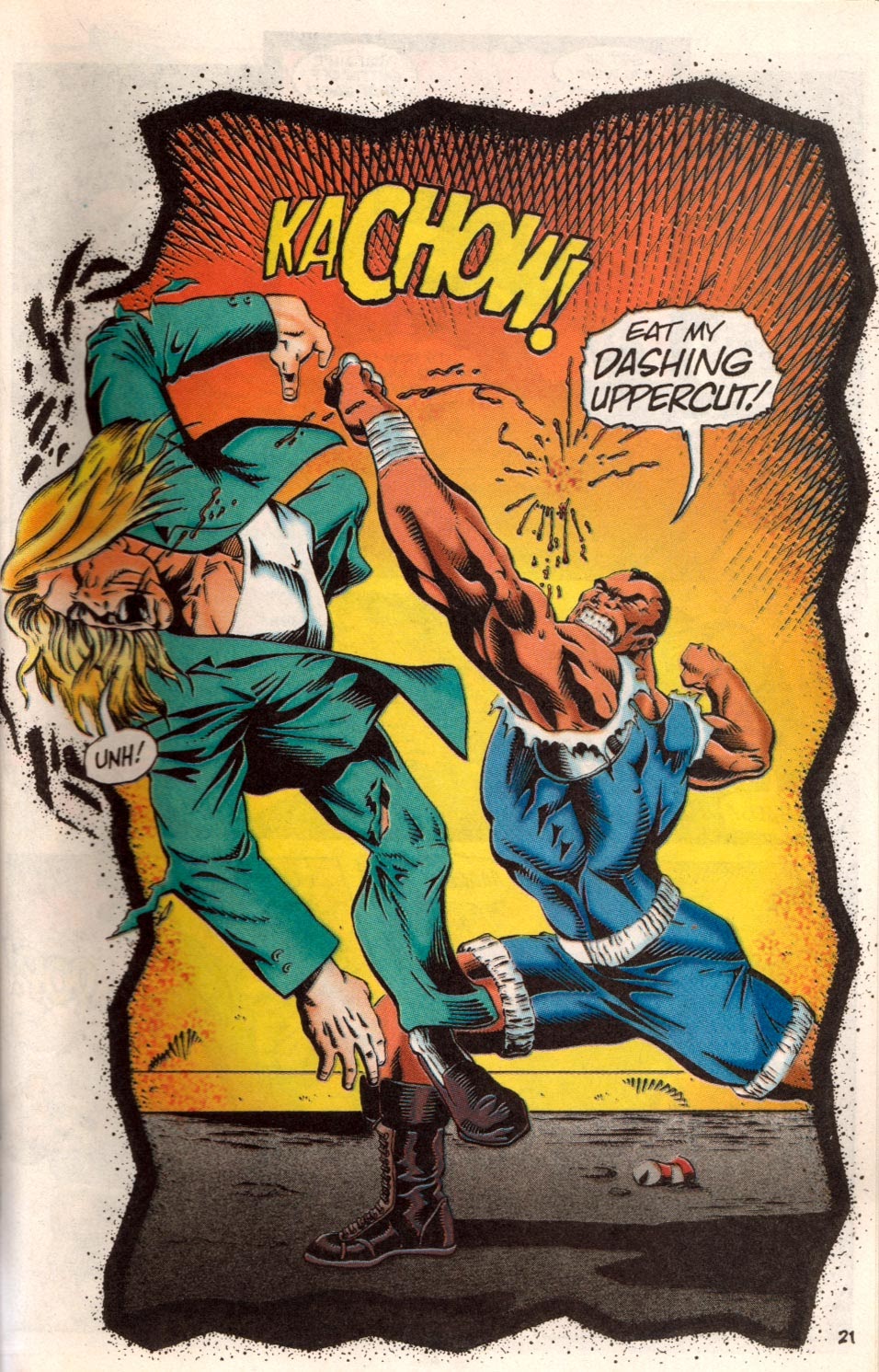 Read online Street Fighter (1994) comic -  Issue #1 - 23