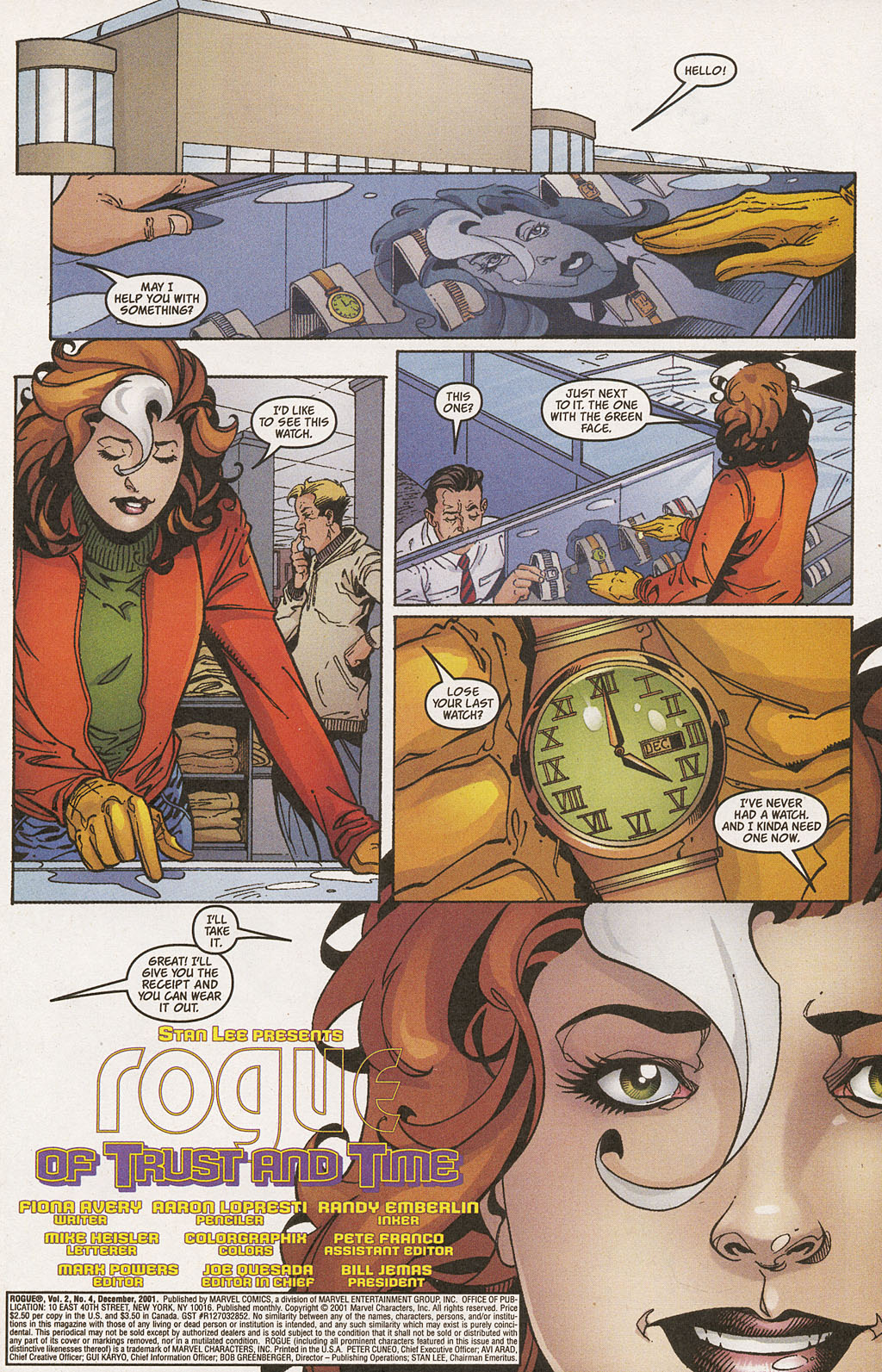 Read online Rogue comic -  Issue #4 - 2