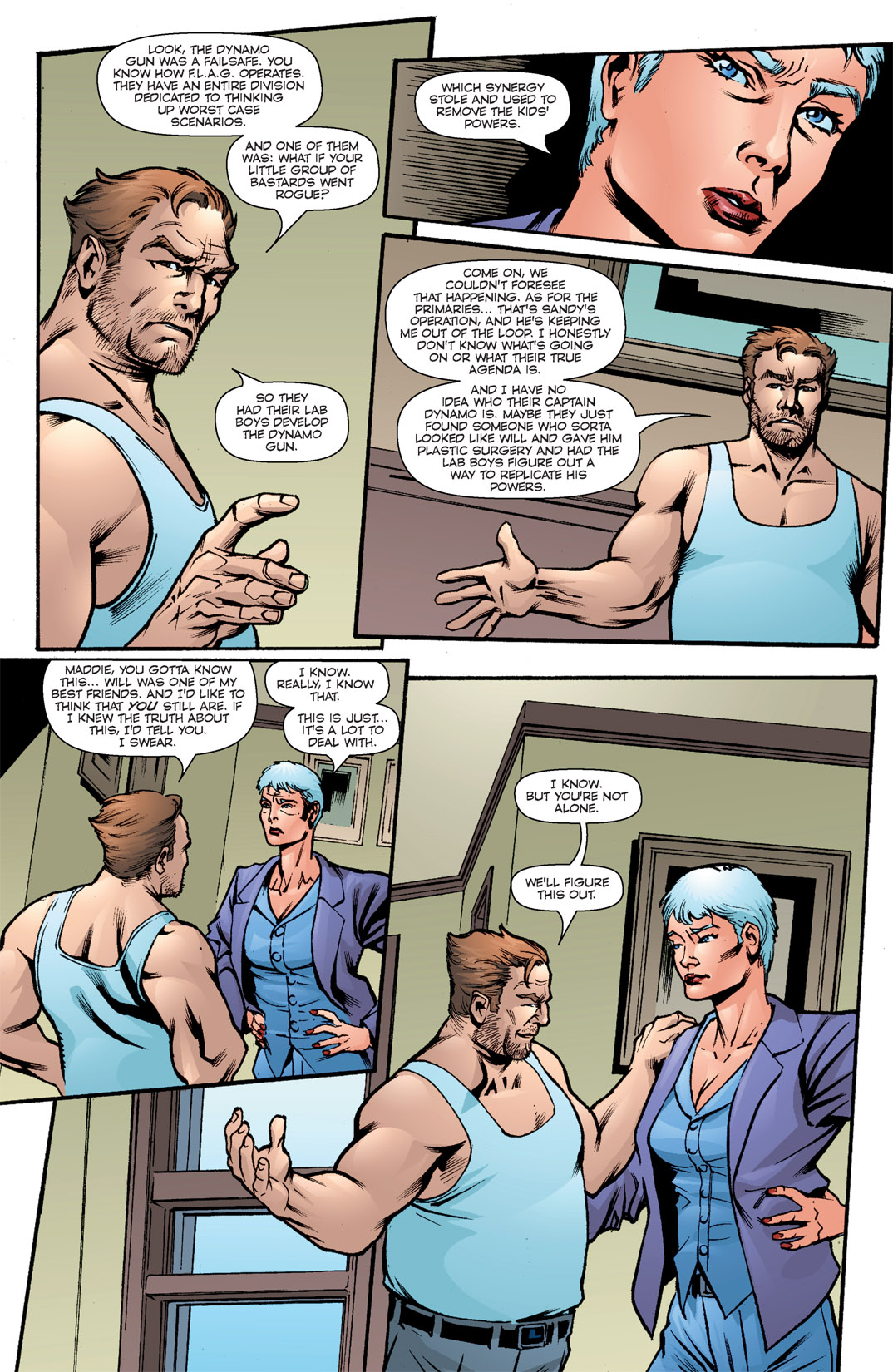 Read online Dynamo 5: Sins Of The Father comic -  Issue #5 - 18