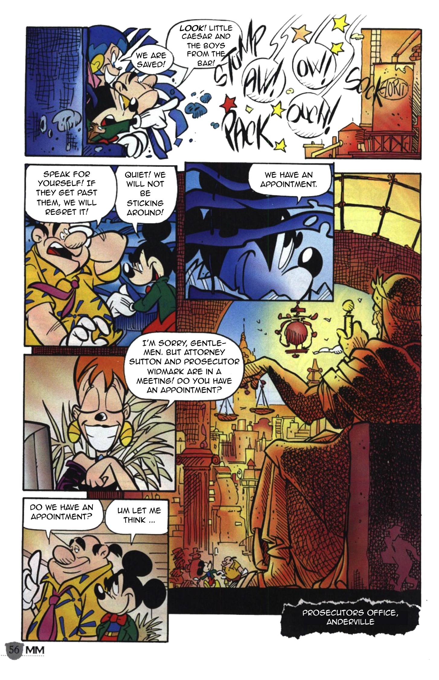 Read online Mickey Mouse Mystery Magazine comic -  Issue #2 - 56