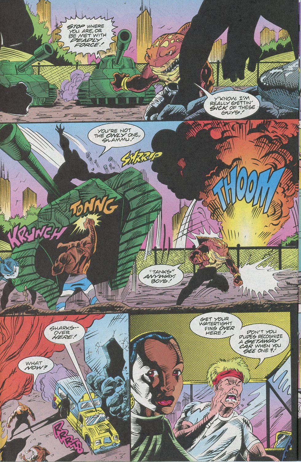 Read online Street Sharks comic -  Issue #2 - 12