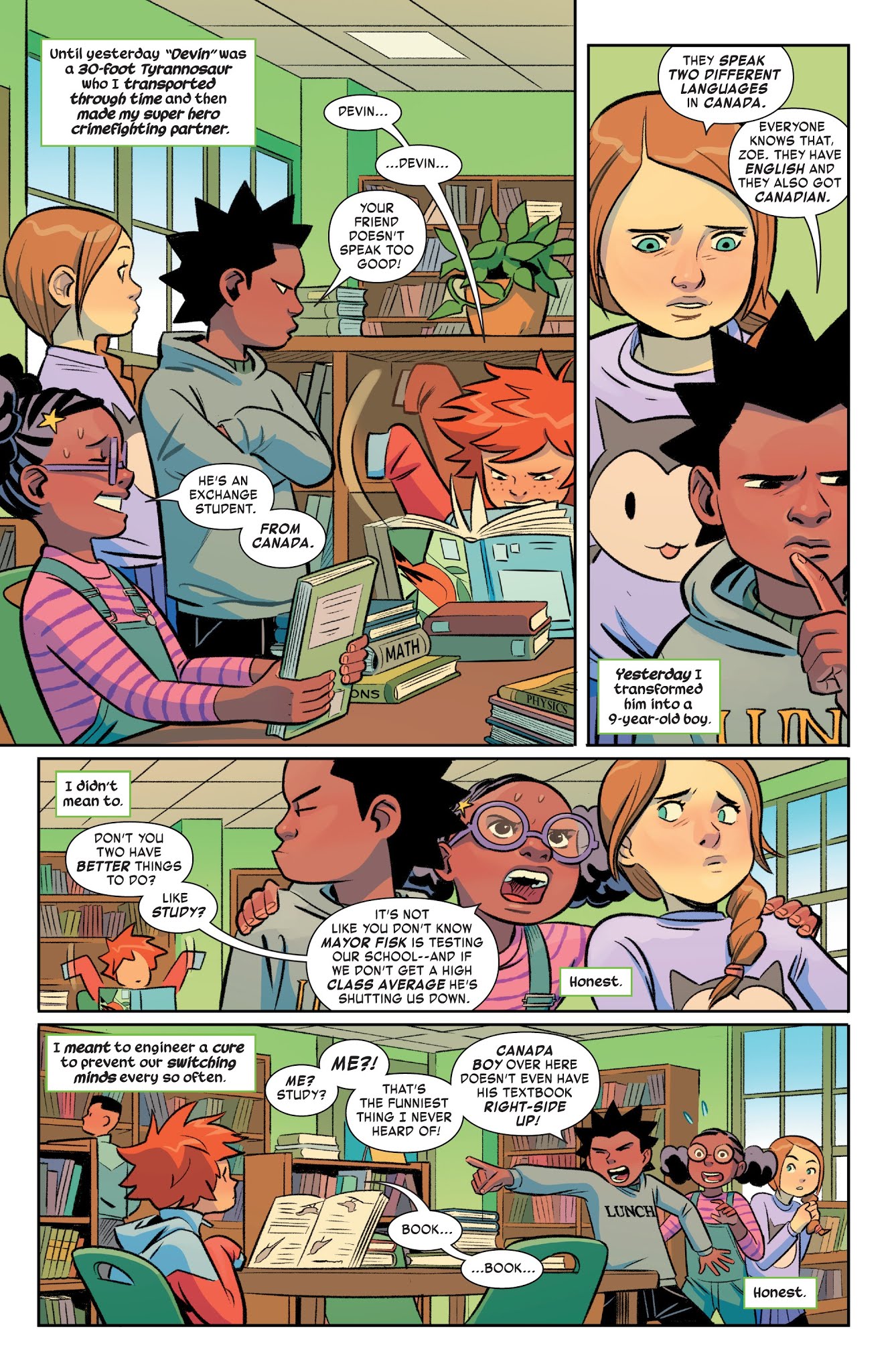 Read online Moon Girl And Devil Dinosaur comic -  Issue #34 - 4