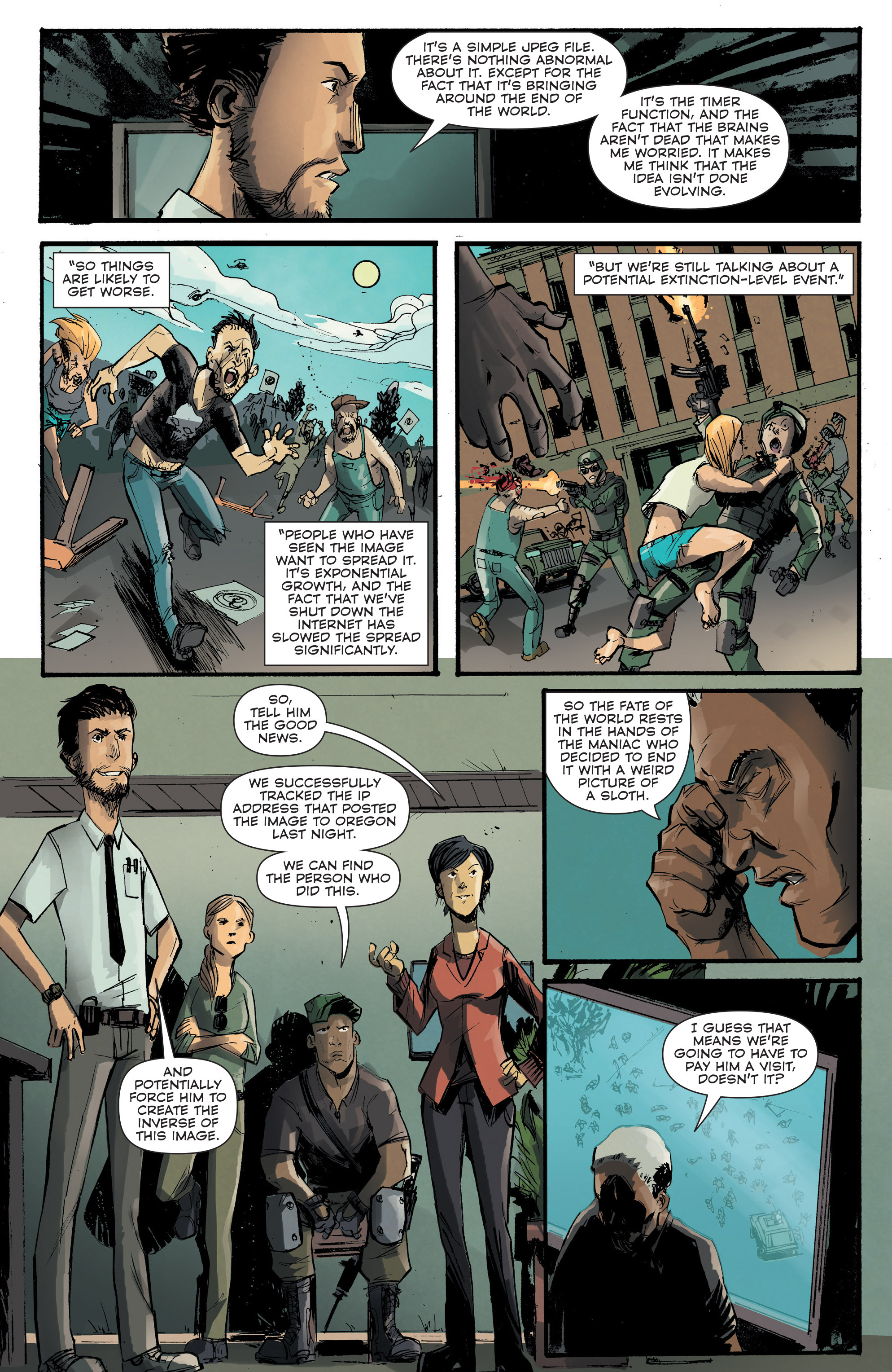 Read online Memetic comic -  Issue #2 - 11