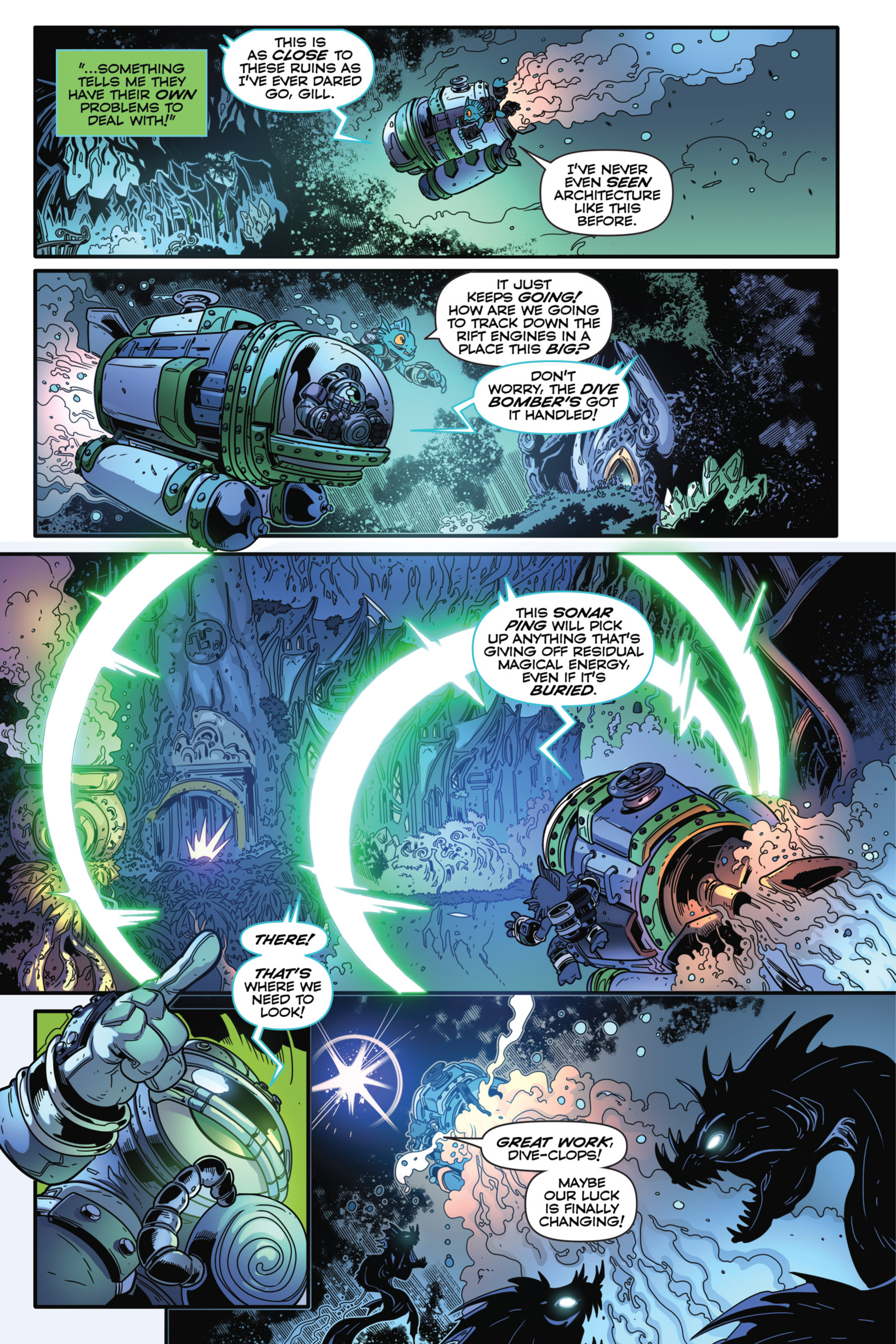 Read online Skylanders: Rift Into Overdrive comic -  Issue # Full - 59