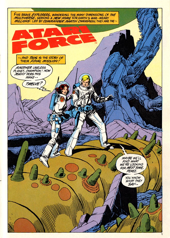 Read online Atari Force (1982) comic -  Issue #5 - 3