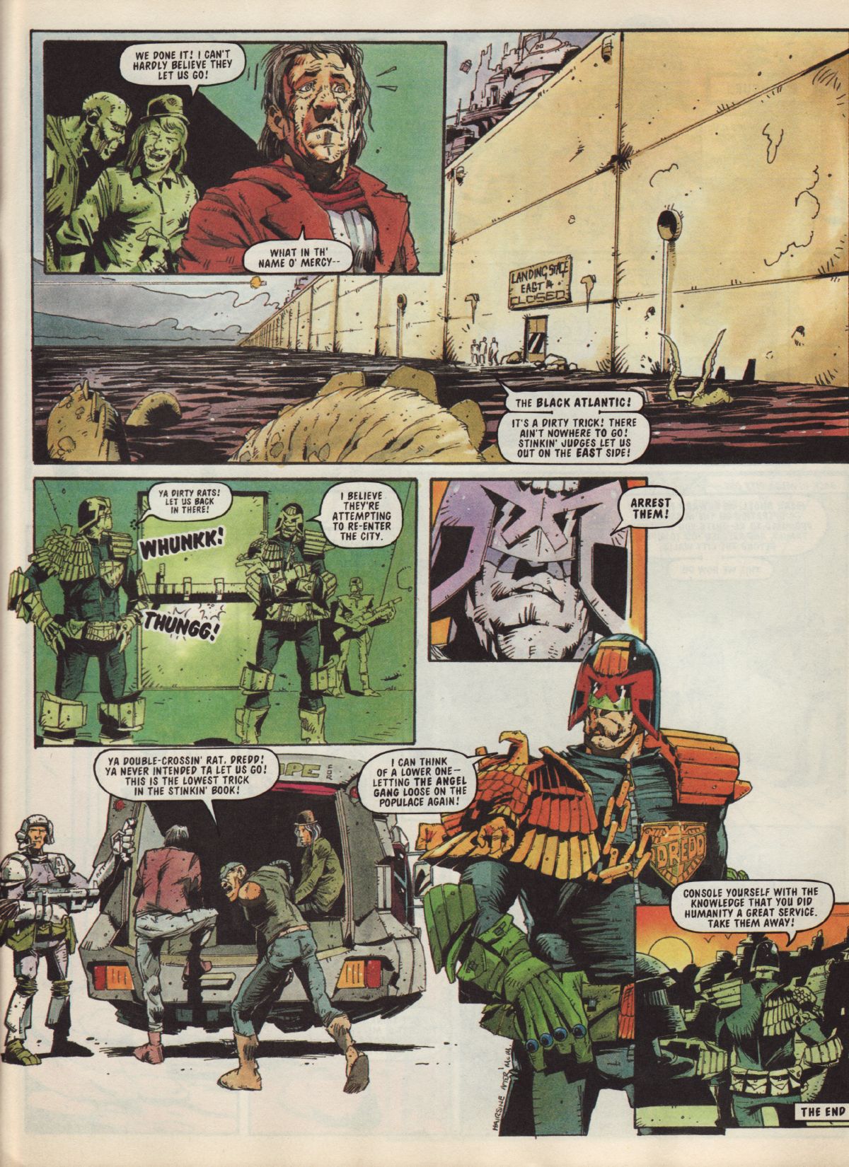 Read online Judge Dredd Megazine (vol. 3) comic -  Issue #7 - 12