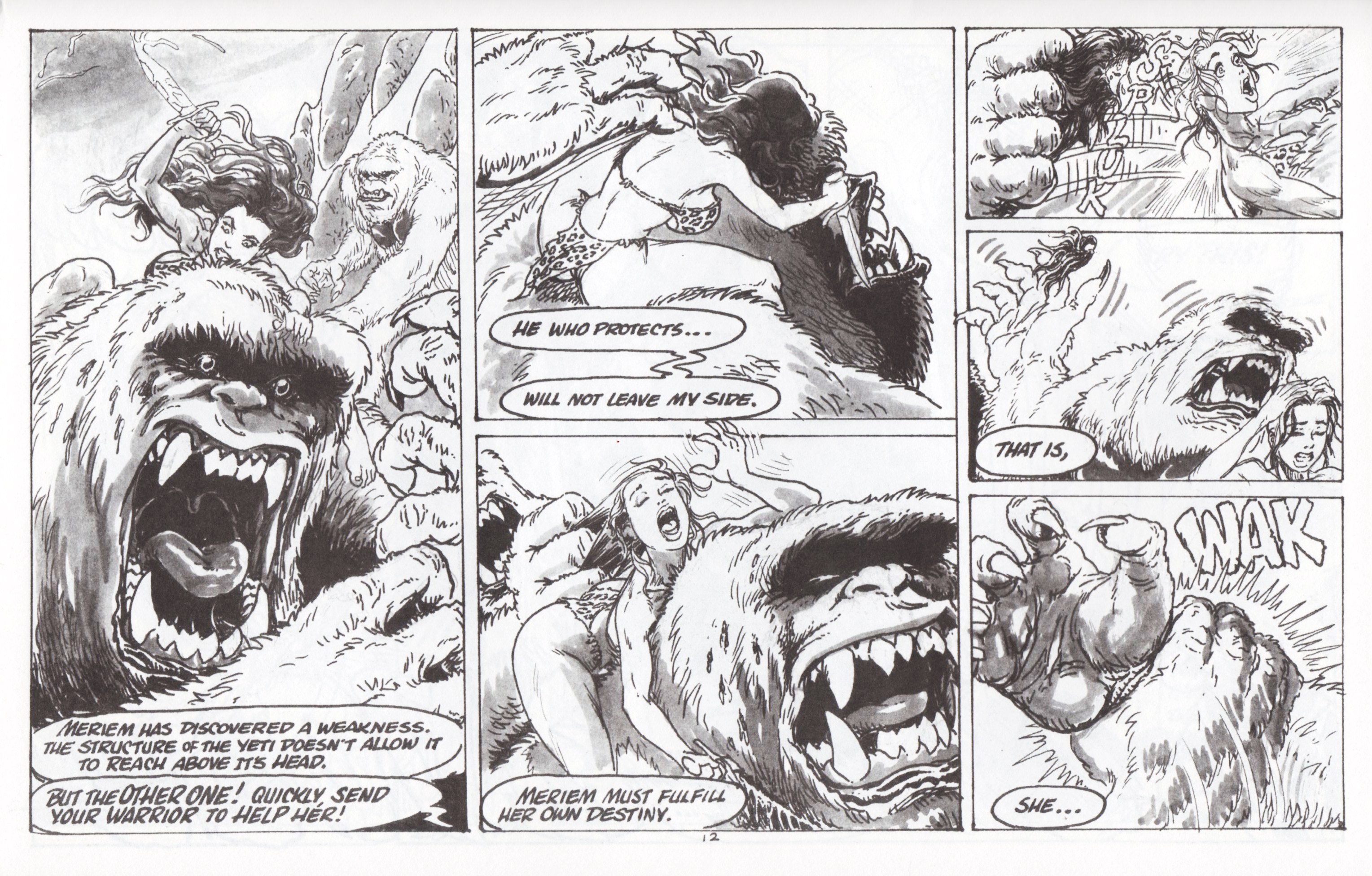 Read online Cavewoman: Pangaean Sea comic -  Issue #4 - 13