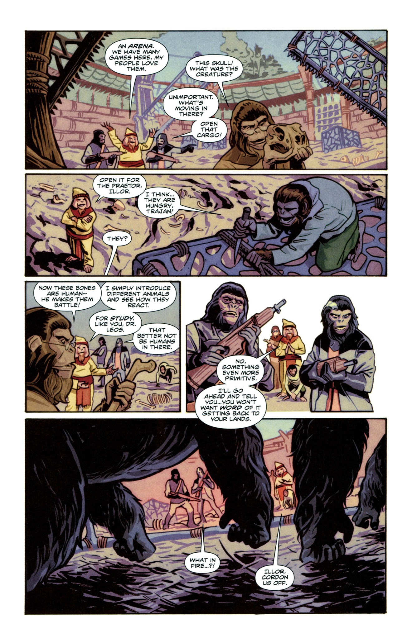 Read online Planet of the Apes (2011) comic -  Issue # _Annual 1 - 24