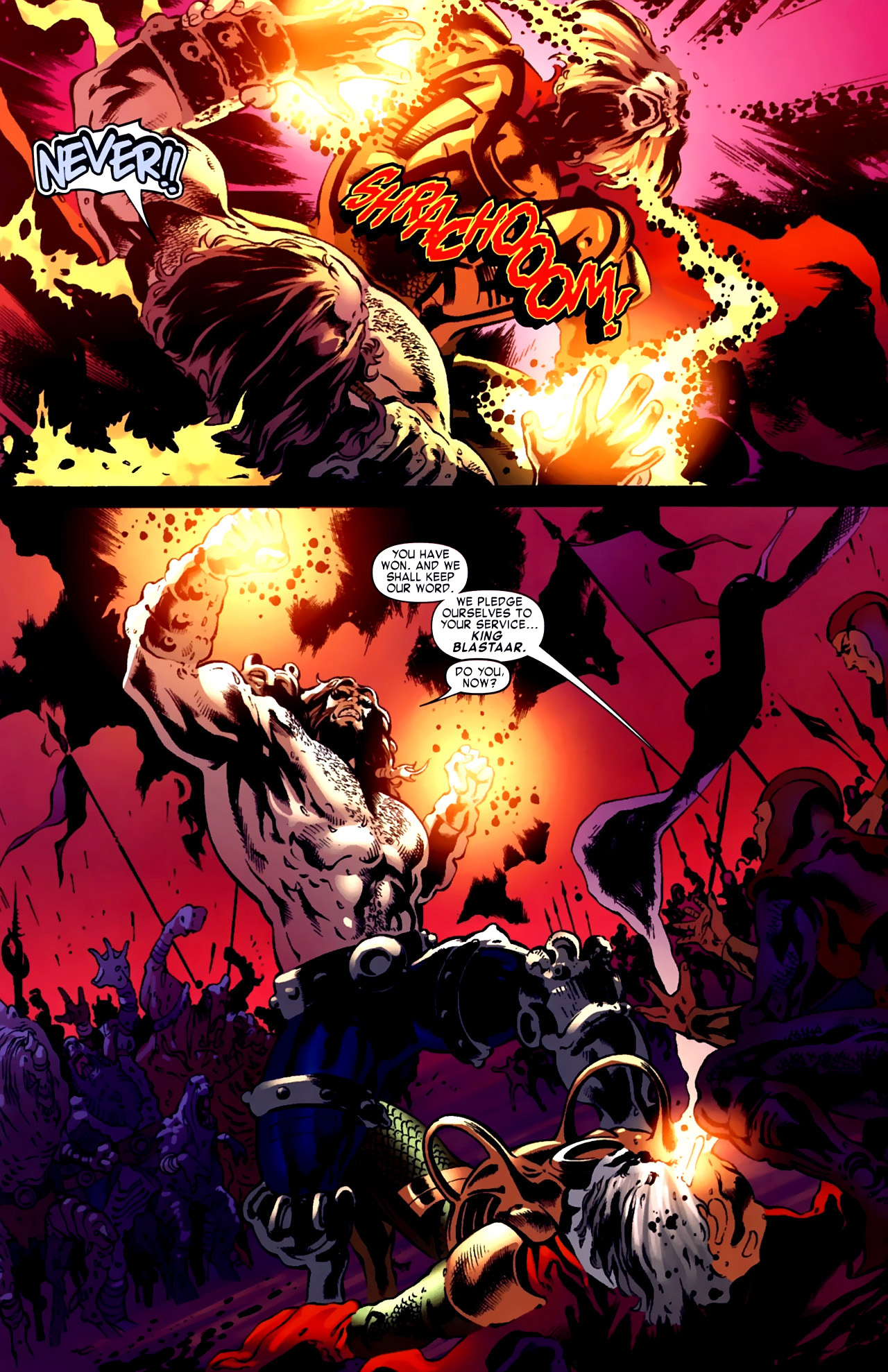 Read online War of Kings: Warriors comic -  Issue #1 - 32