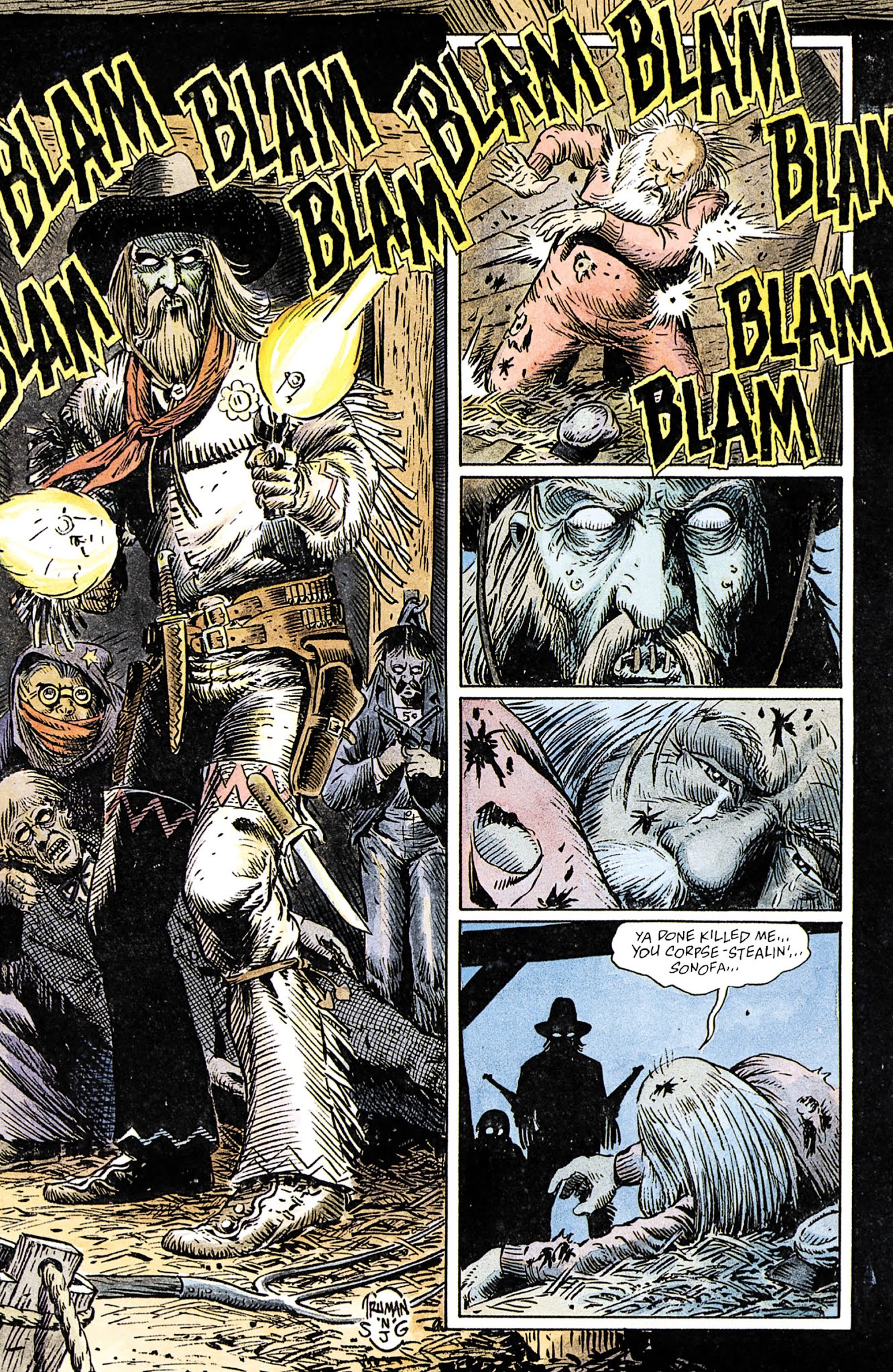 Read online Jonah Hex: Shadows West comic -  Issue # TPB (Part 1) - 44