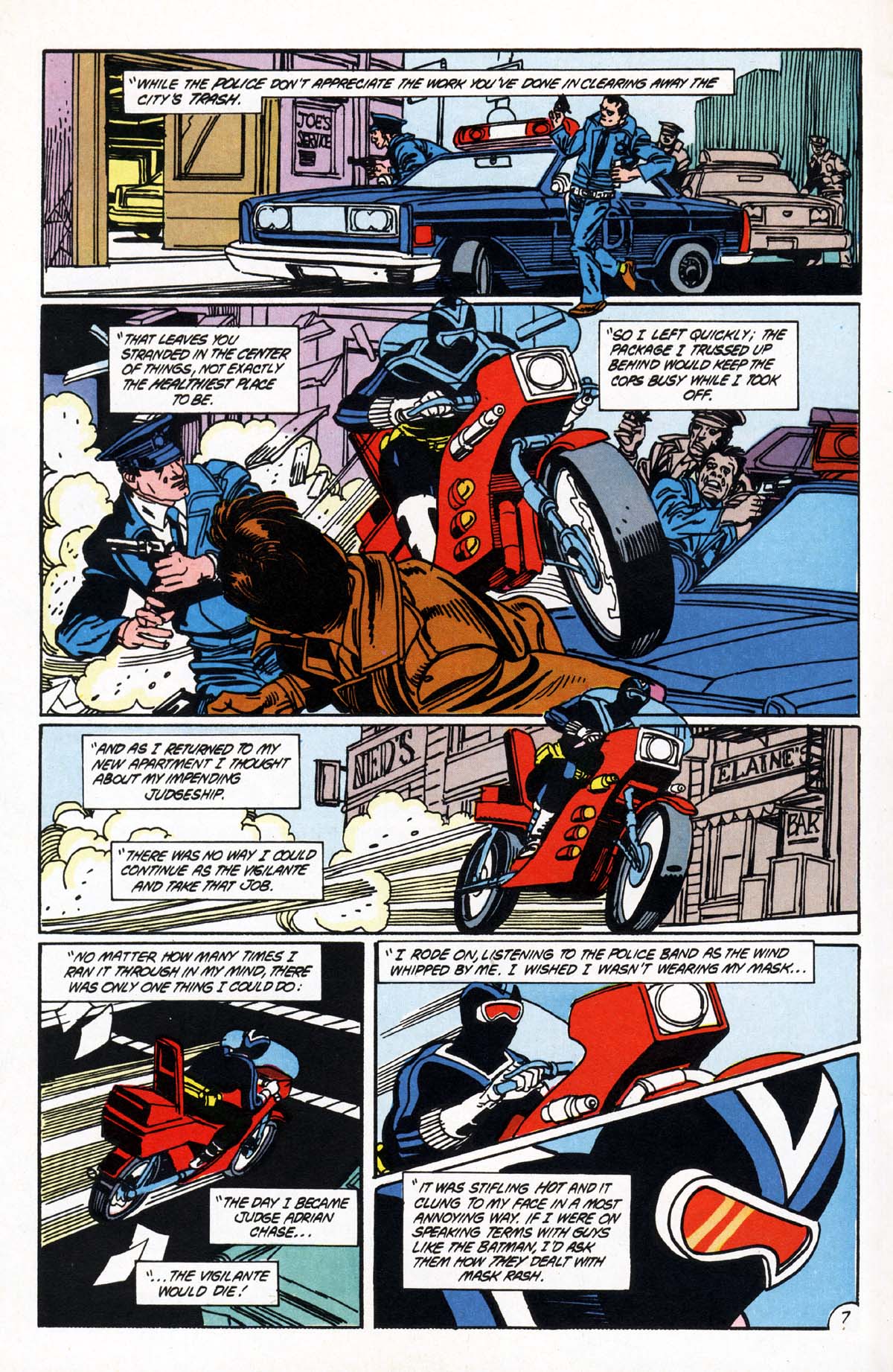Read online Vigilante (1983) comic -  Issue #13 - 8