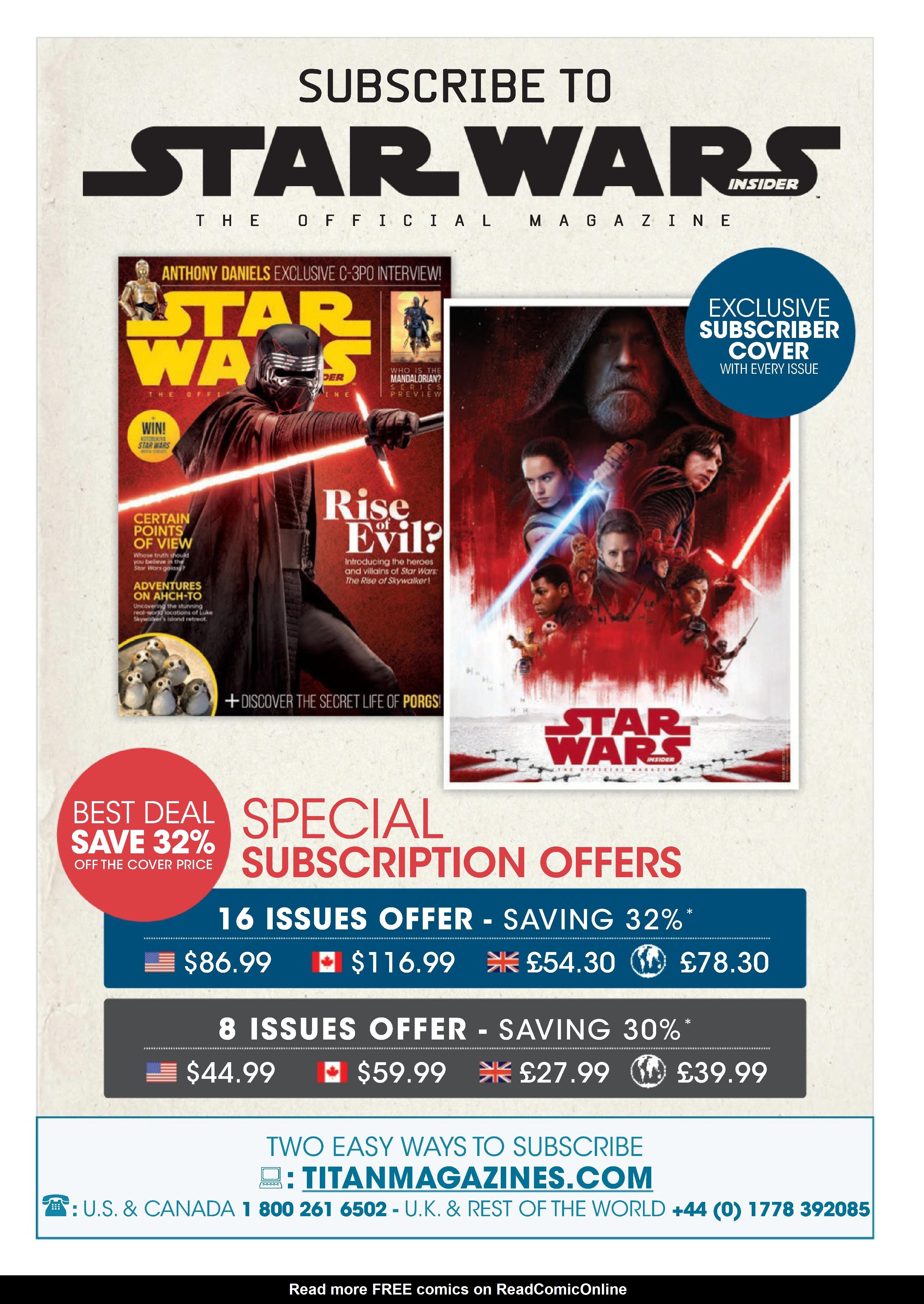 Read online Star Wars Insider 2020 Special Edition comic -  Issue # TPB - 146