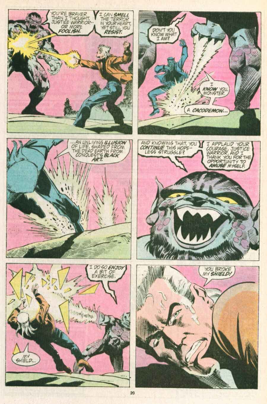 Read online Justice (1986) comic -  Issue #13 - 21