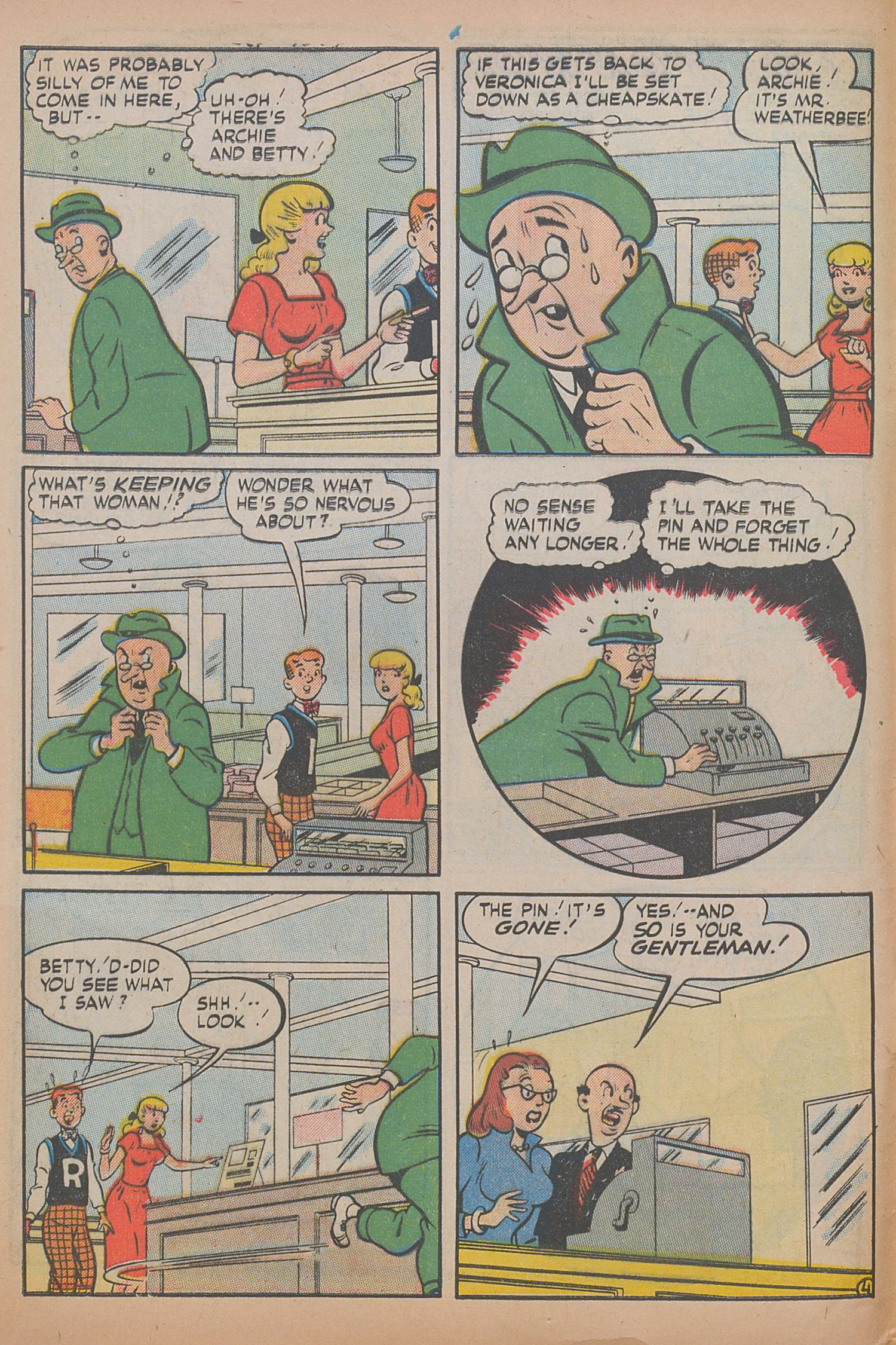 Read online Pep Comics comic -  Issue #76 - 6