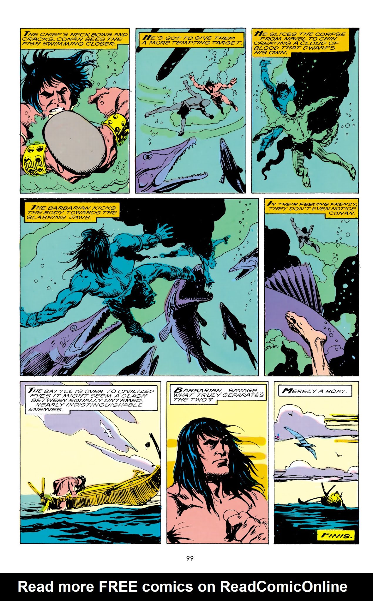 Read online The Chronicles of Conan comic -  Issue # TPB 28 (Part 1) - 99