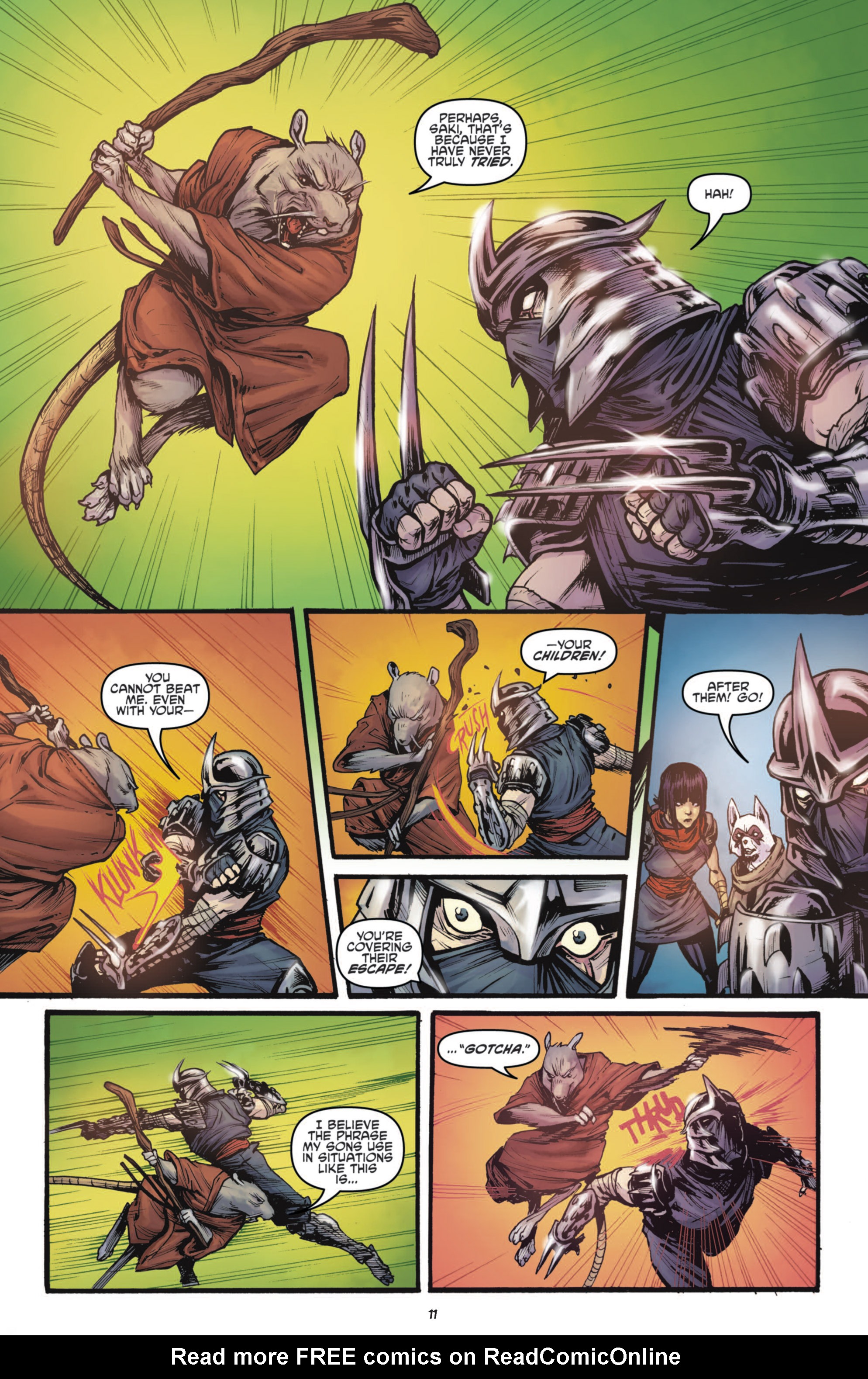Read online Teenage Mutant Ninja Turtles: The Secret History of the Foot Clan comic -  Issue #4 - 13