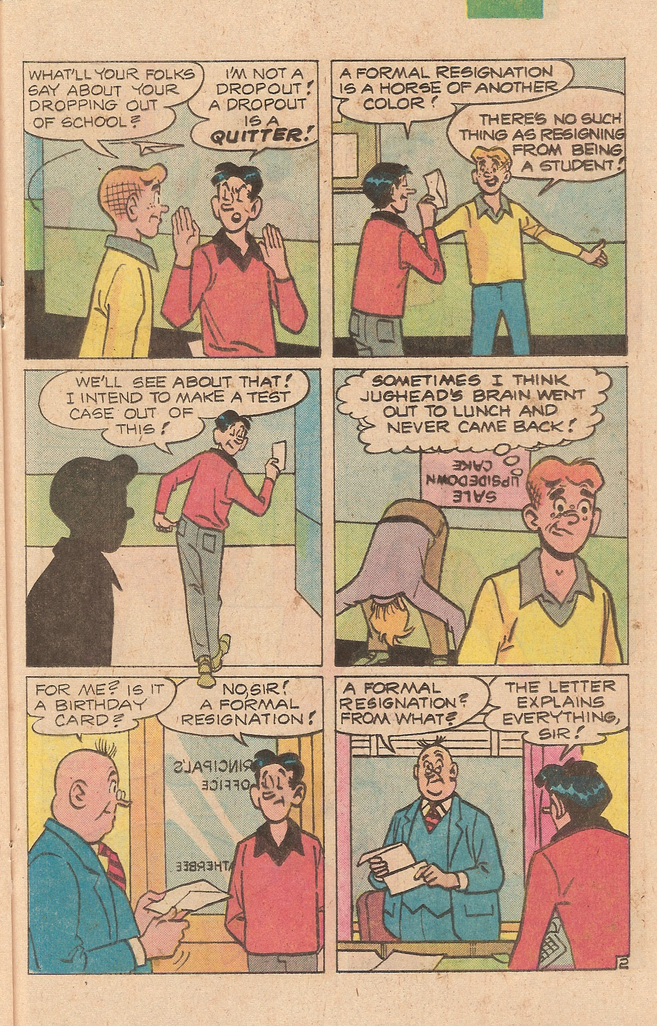 Read online Jughead (1965) comic -  Issue #309 - 21