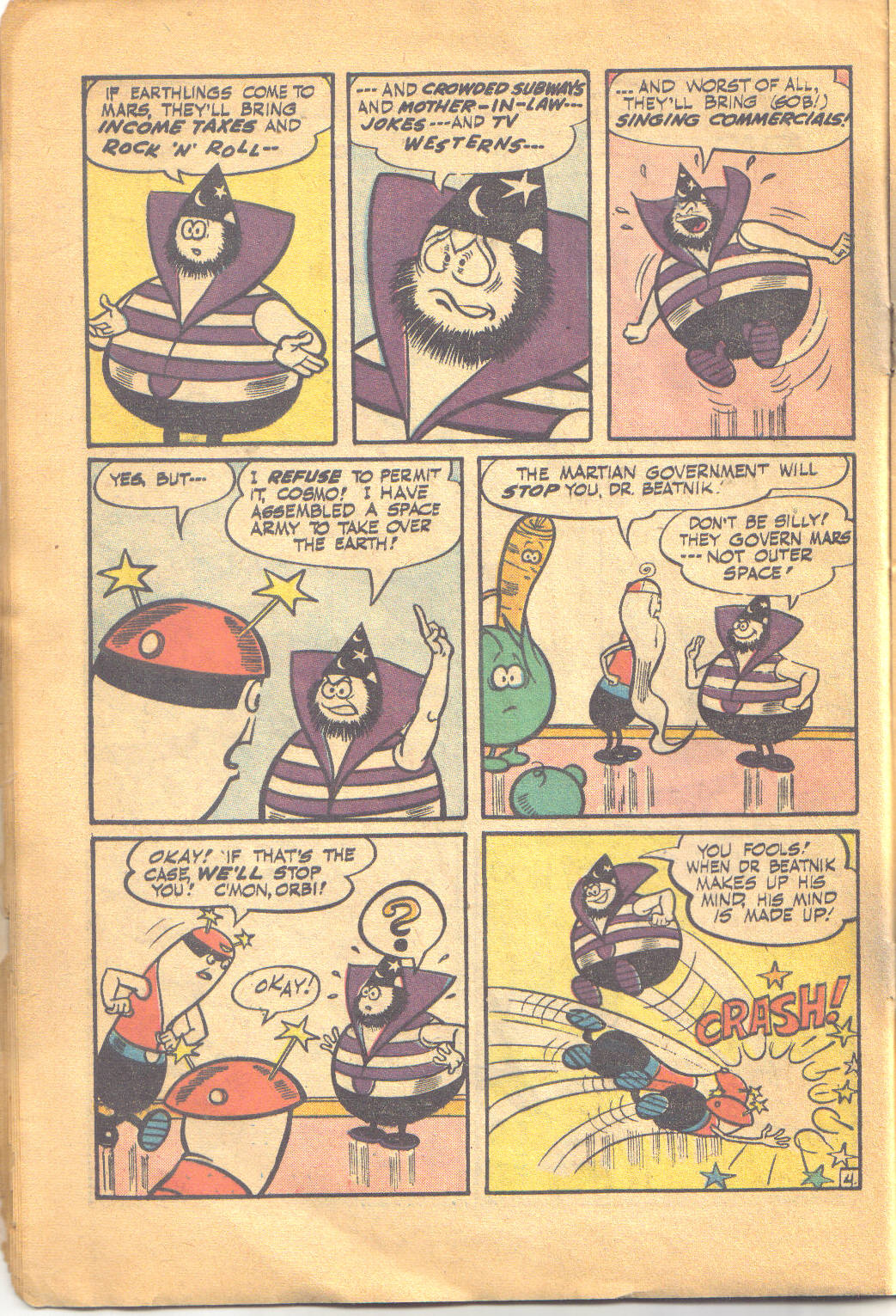 Read online Cosmo the Merry Martian comic -  Issue #6 - 16