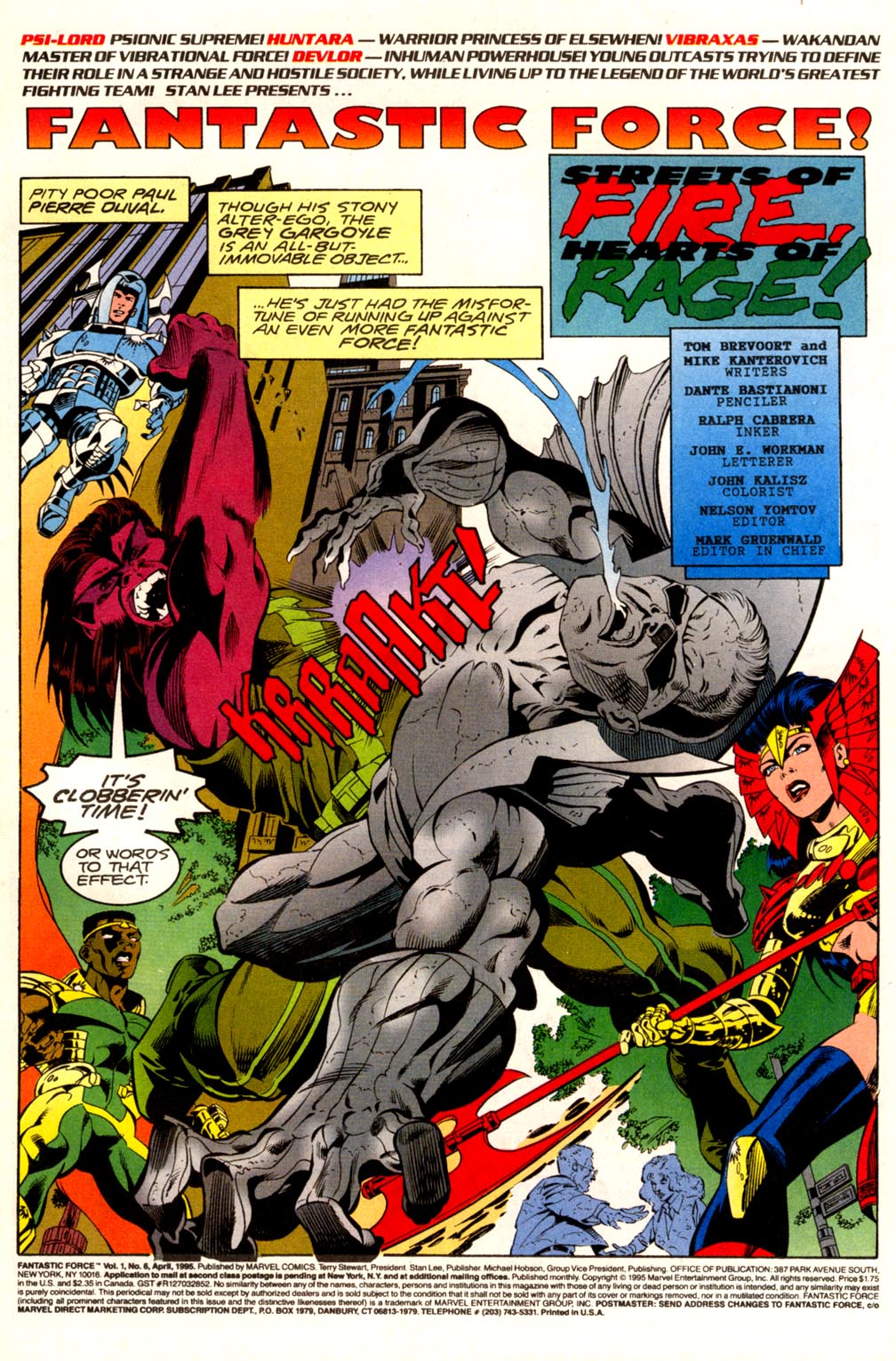 Read online Fantastic Force (1994) comic -  Issue #6 - 2