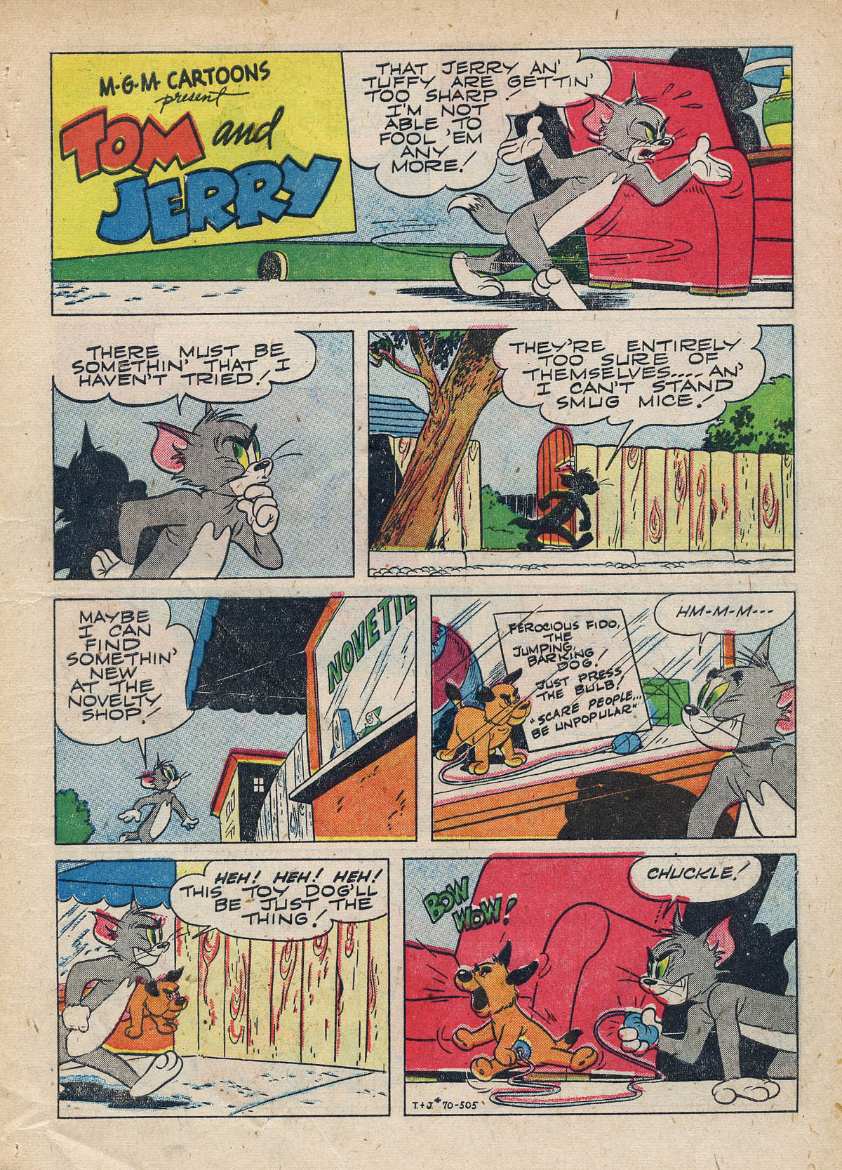 Read online Tom & Jerry Comics comic -  Issue #70 - 4